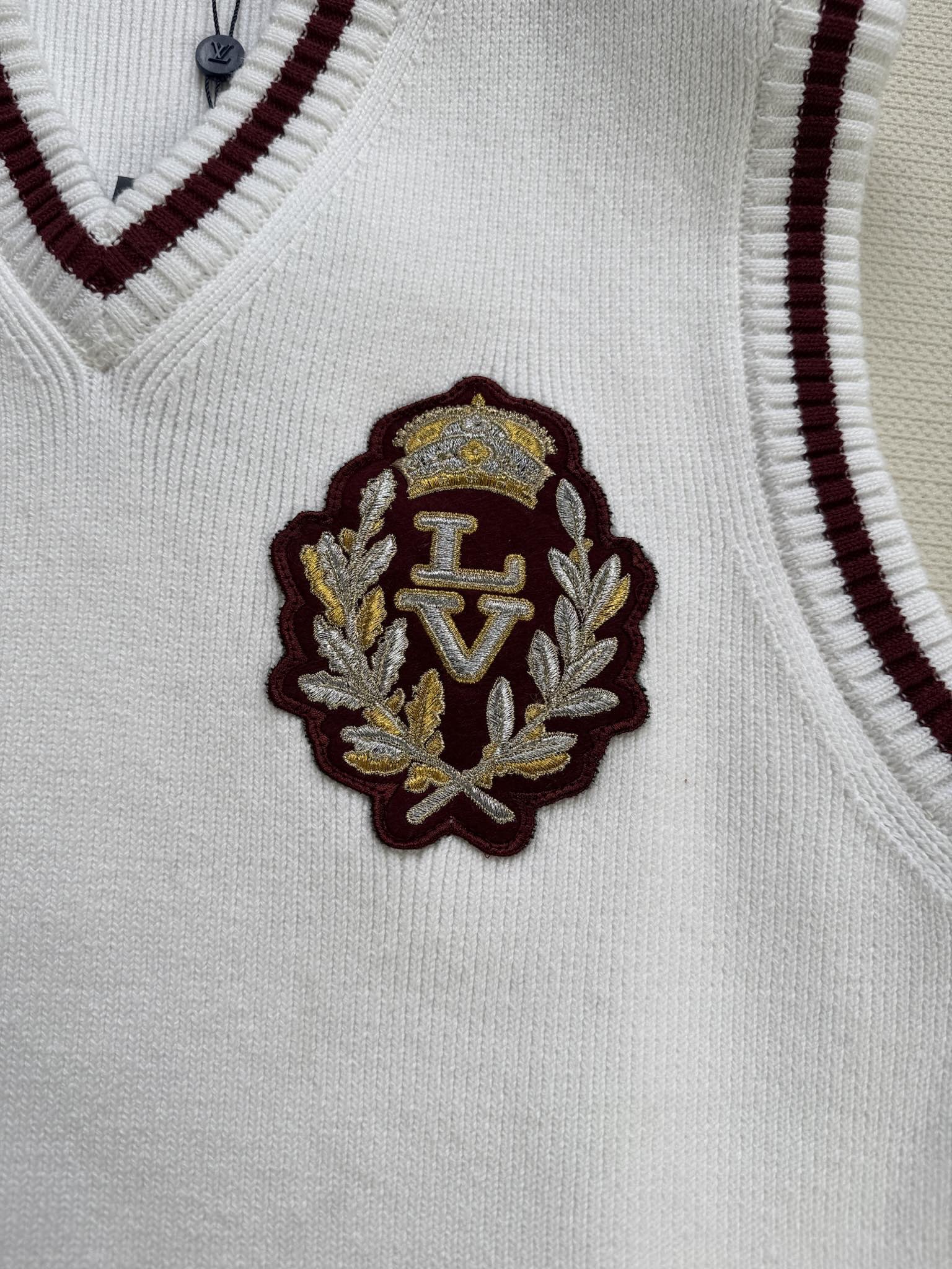 LouisVuitto*25Ss早春新款背心马甲Yb定制开发高版出品德国进口提花机织片而成版型上身百搭又
