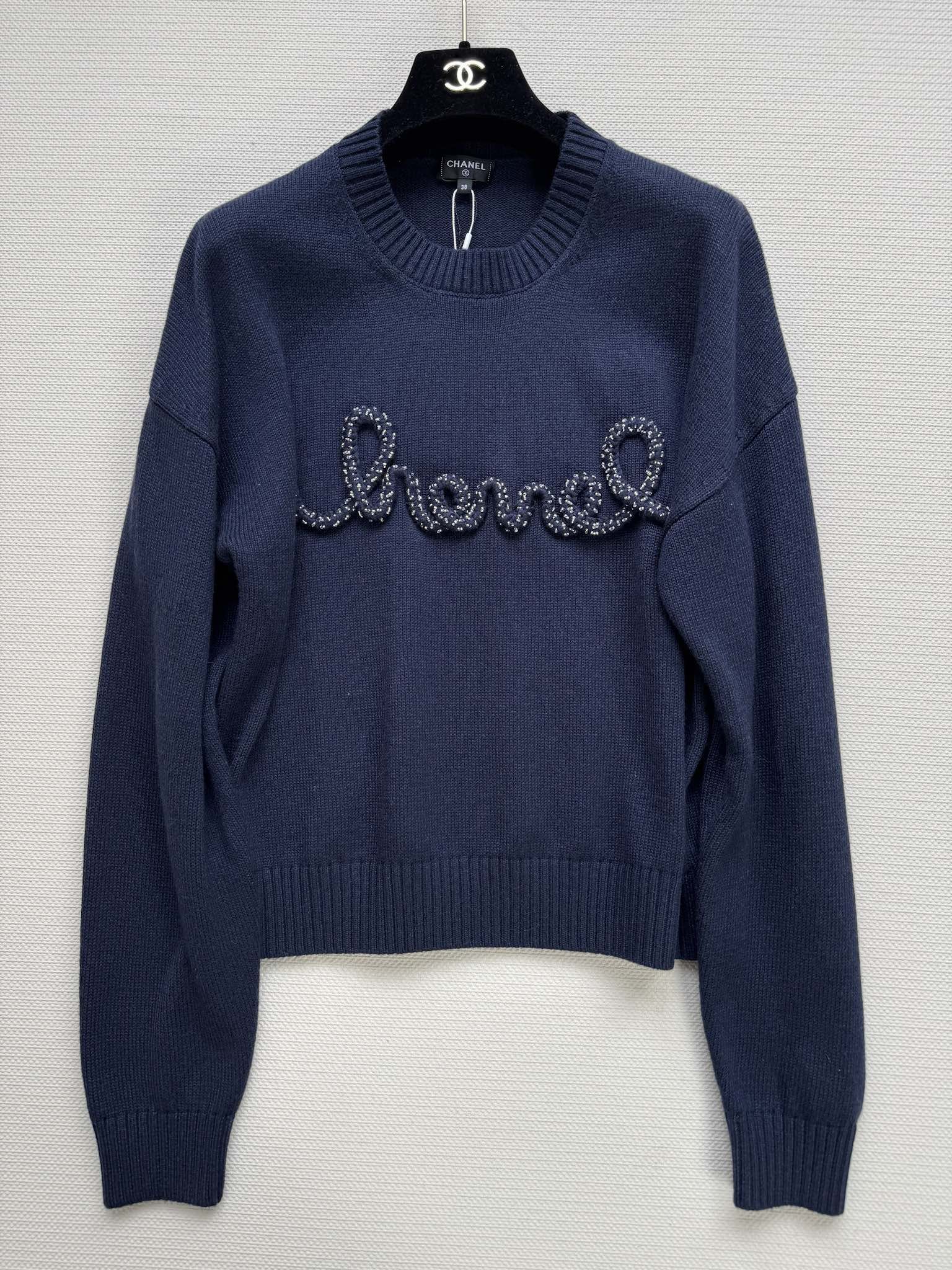 Chane*新款羊毛衣立体香香logoＳＭＬ.