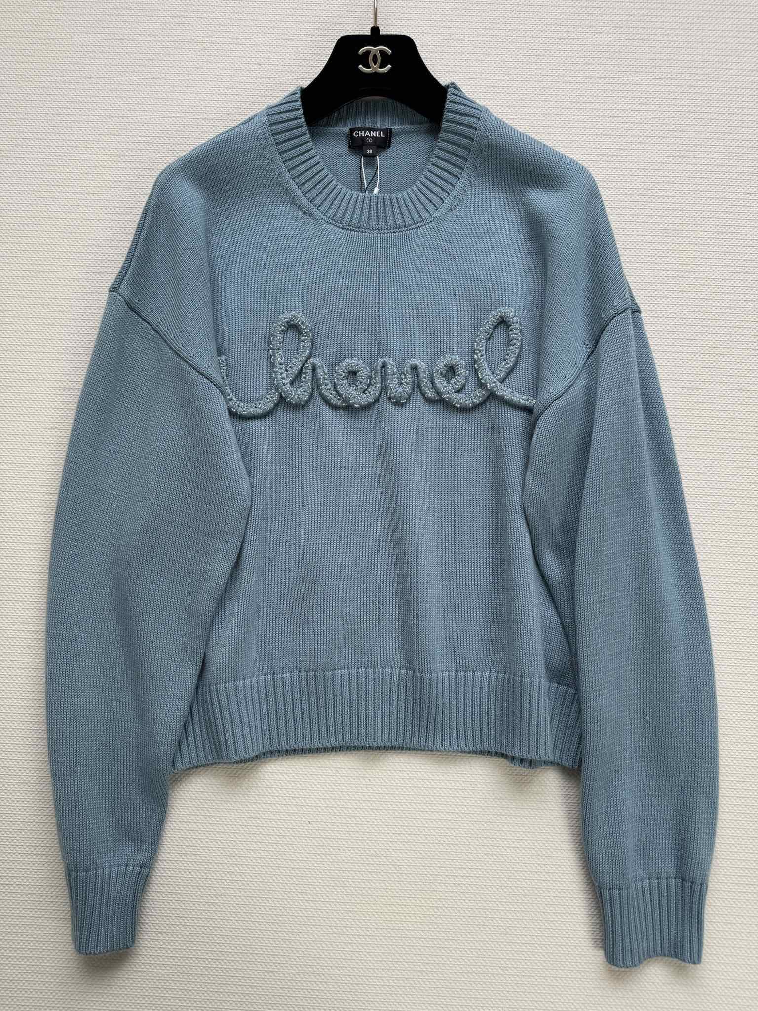 Chane*新款羊毛衣立体香香logoＳＭＬ.