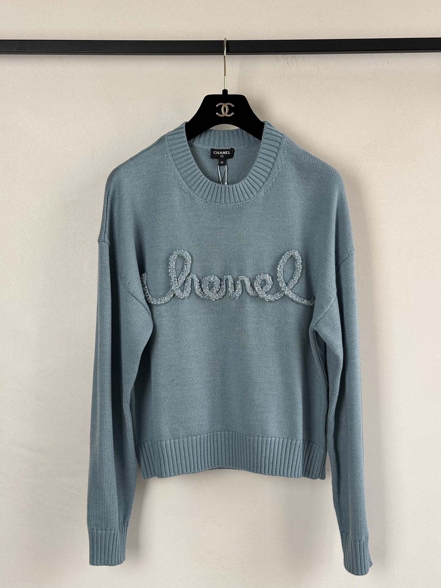 Chane*新款羊毛衣立体香香logoＳＭＬ.