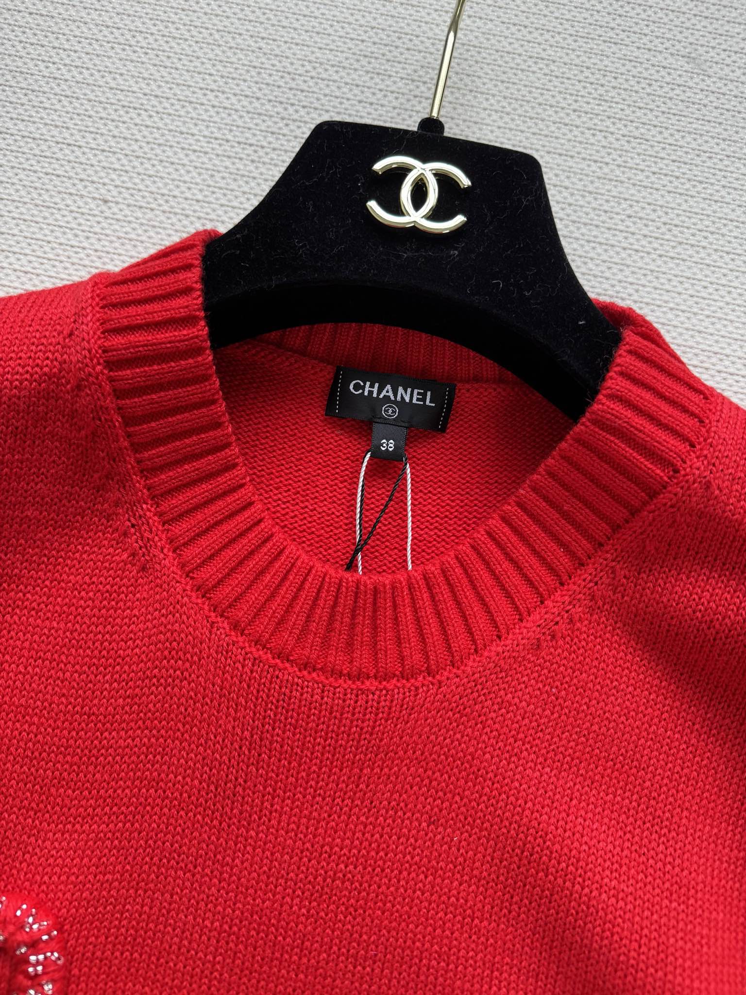 Chane*新款羊毛衣立体香香logoＳＭＬ.