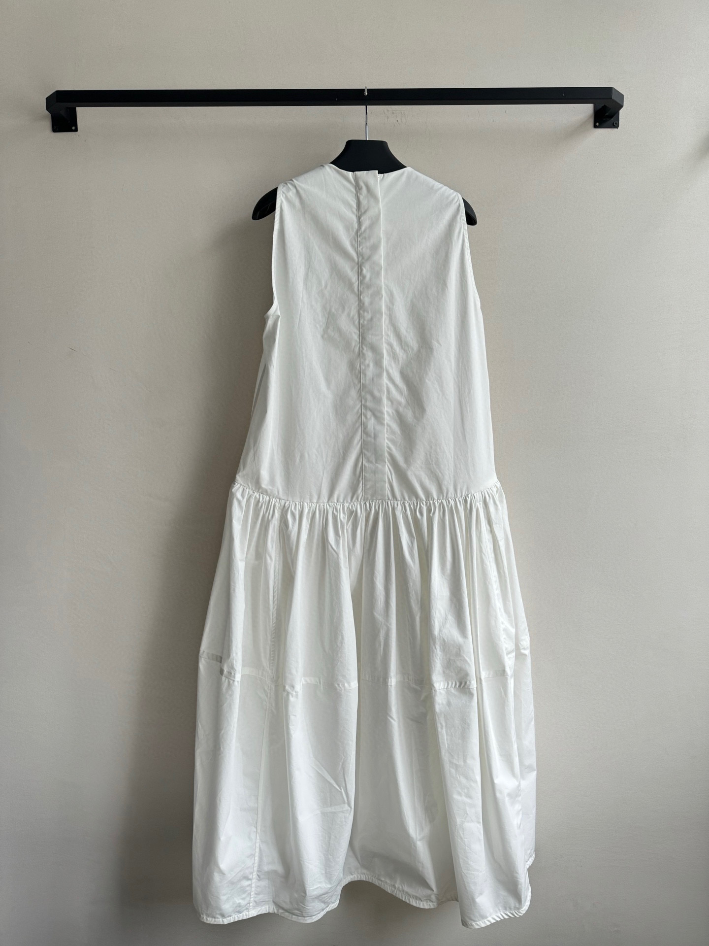 Minimalist Cotton Vest Dress by Jill Sander: Simple and Cute Style - 图片 2