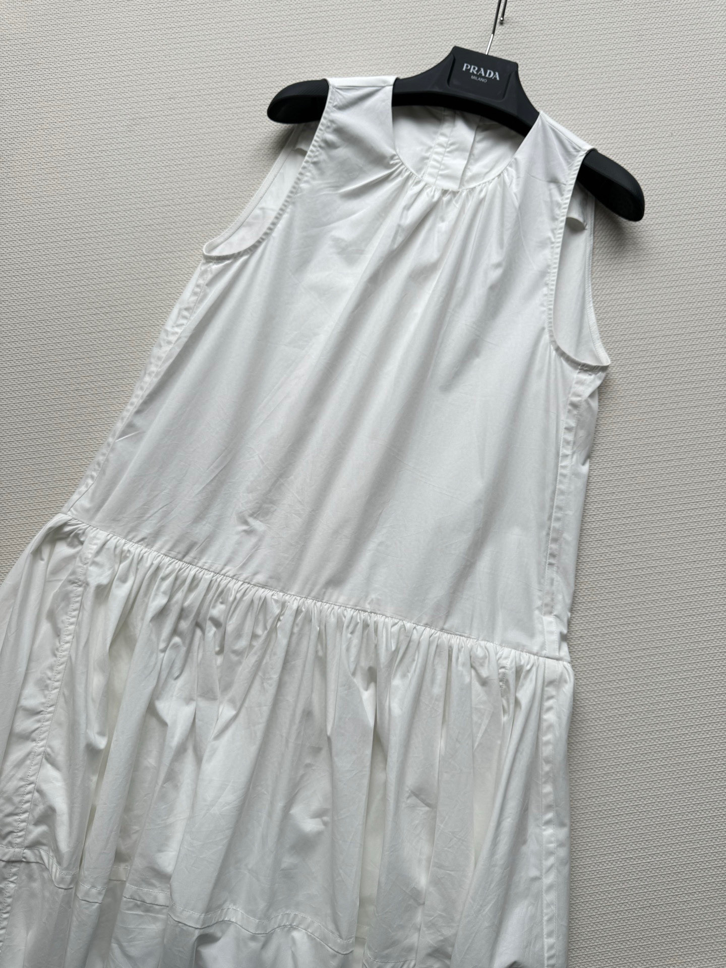 Minimalist Cotton Vest Dress by Jill Sander: Simple and Cute Style - 图片 3