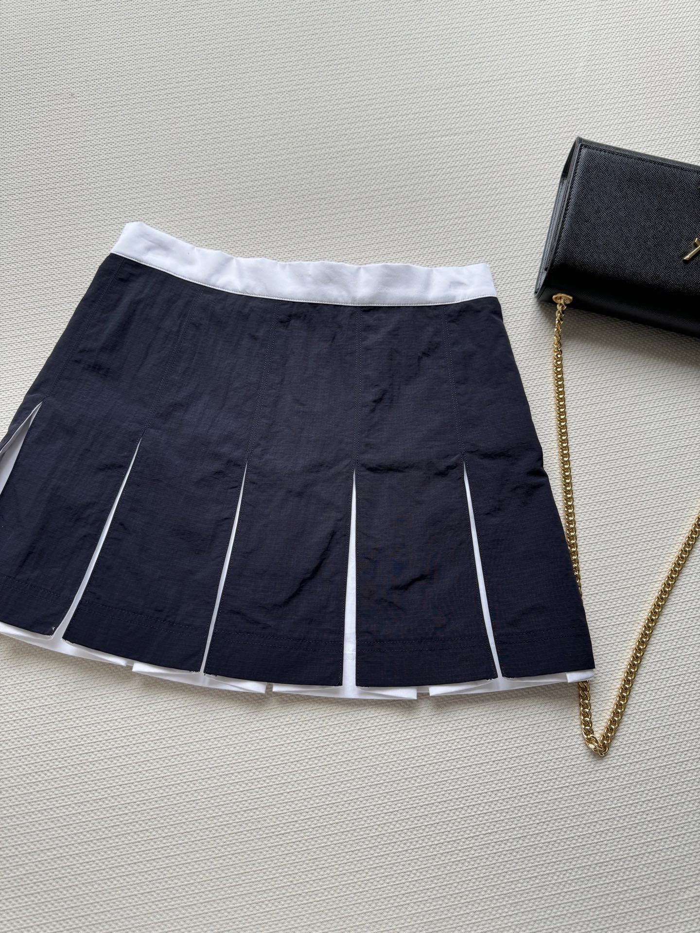 ThomBrown* College P644 Female Dress: Timeless Elegance with High Waist Design - 图片 2