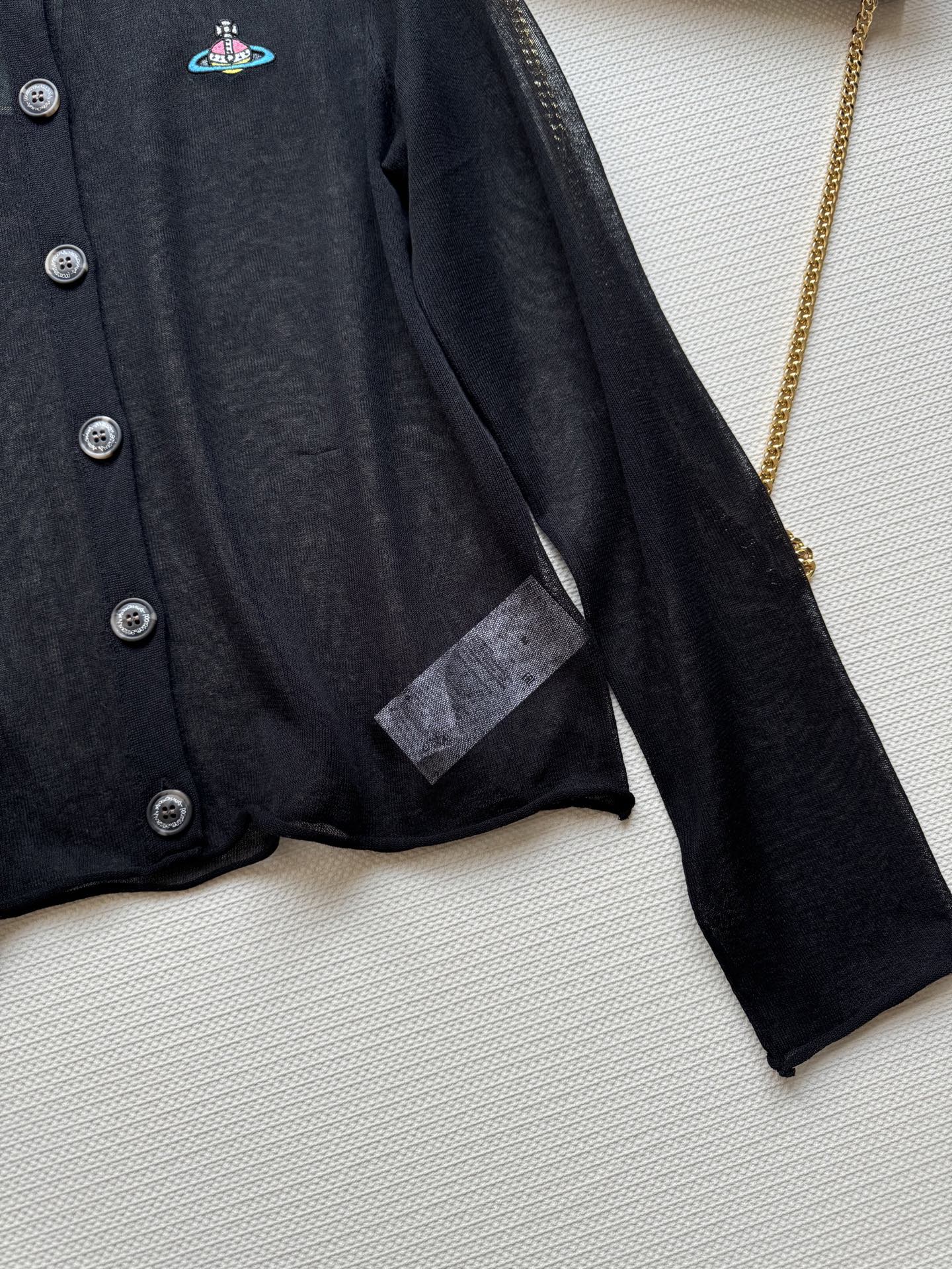 Fashionable Planet Embroidered Round Tie Shirt with Sunscreen Pocket - 图片 5