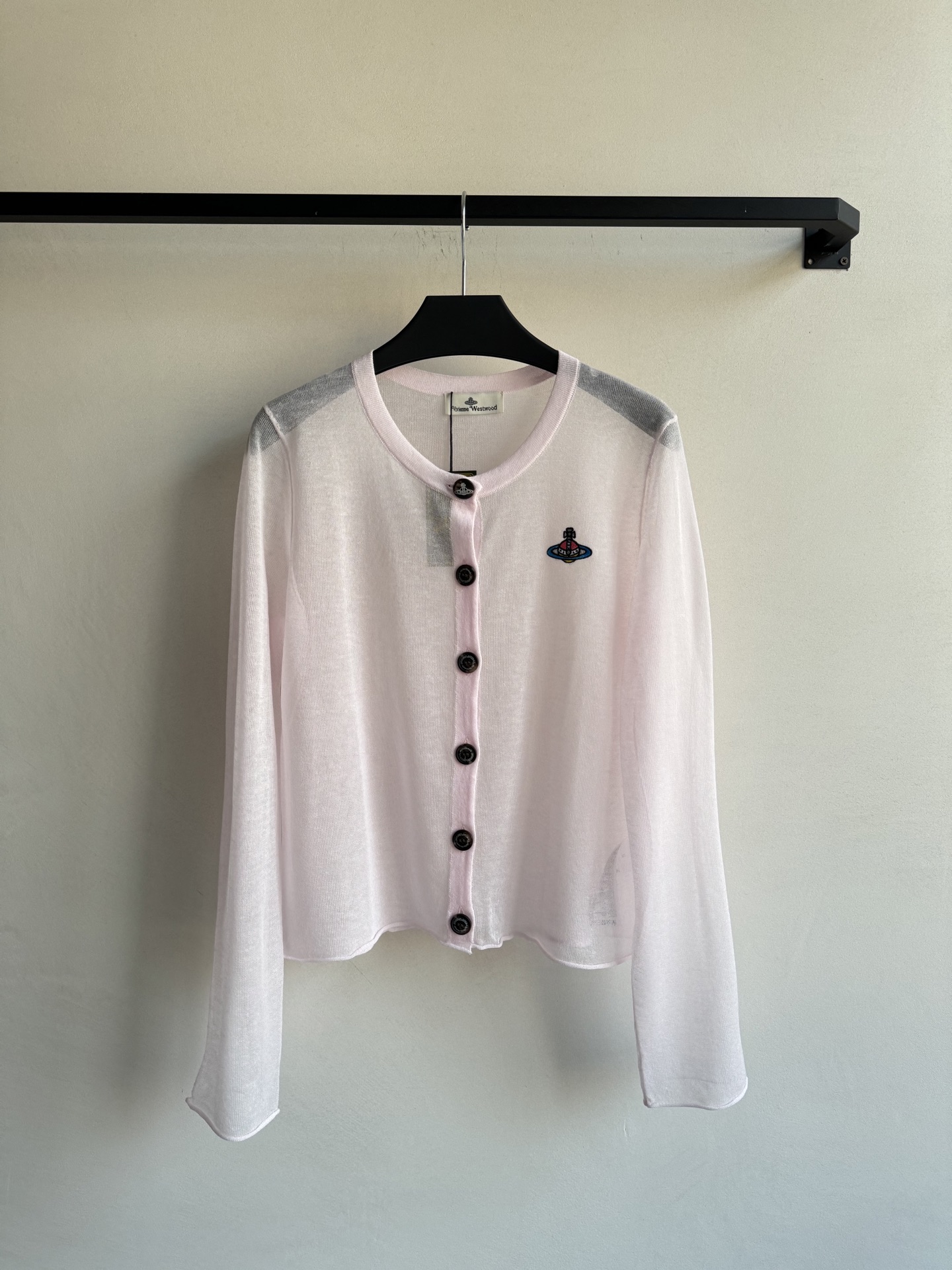 “Stylish Planet Embroidered Round Tie Shirt with 5 Color Options”