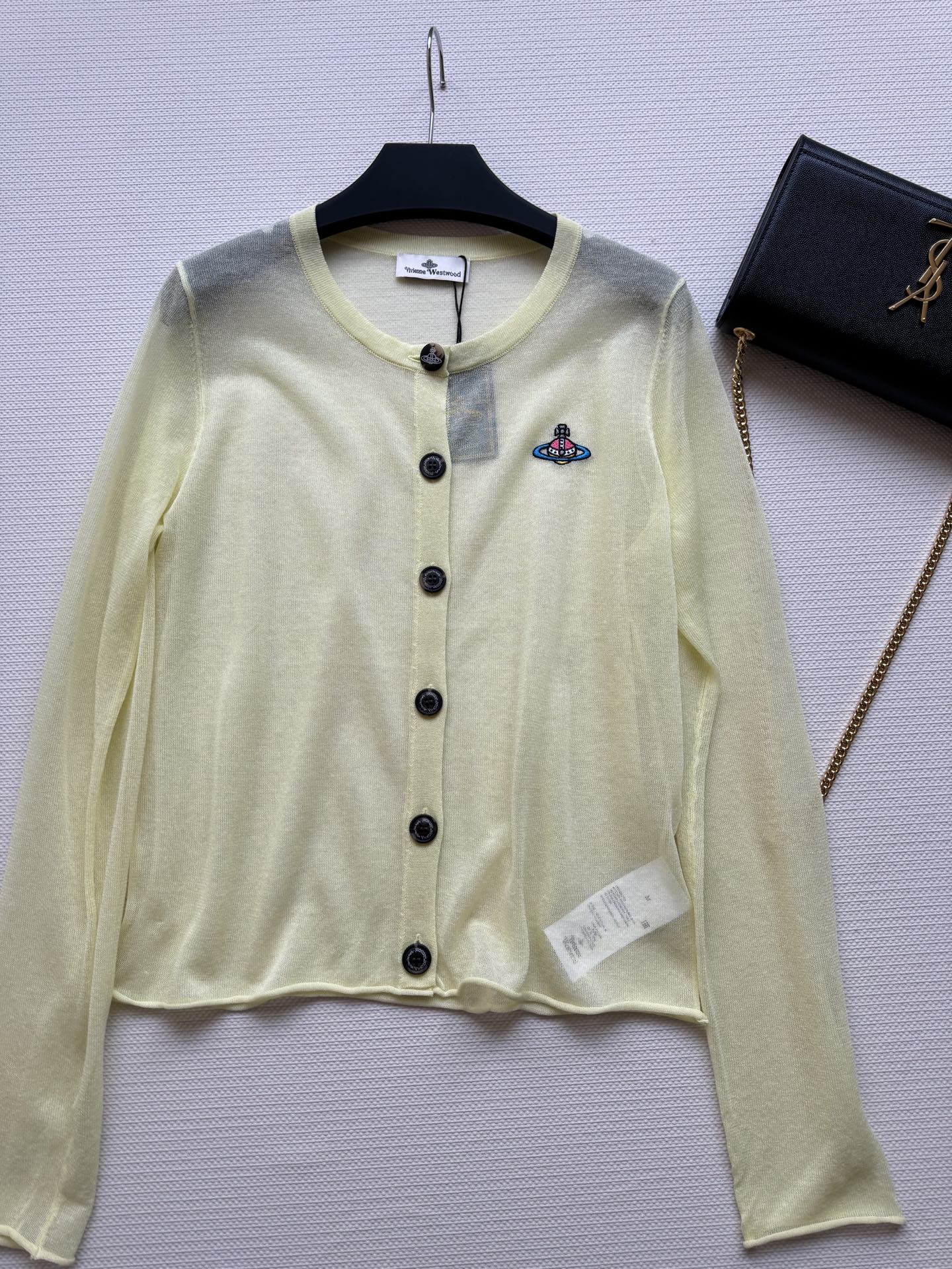 Stylish Planet Embroidery Round Tie Shirt – Fashionful and Versatile Style - 图片 3