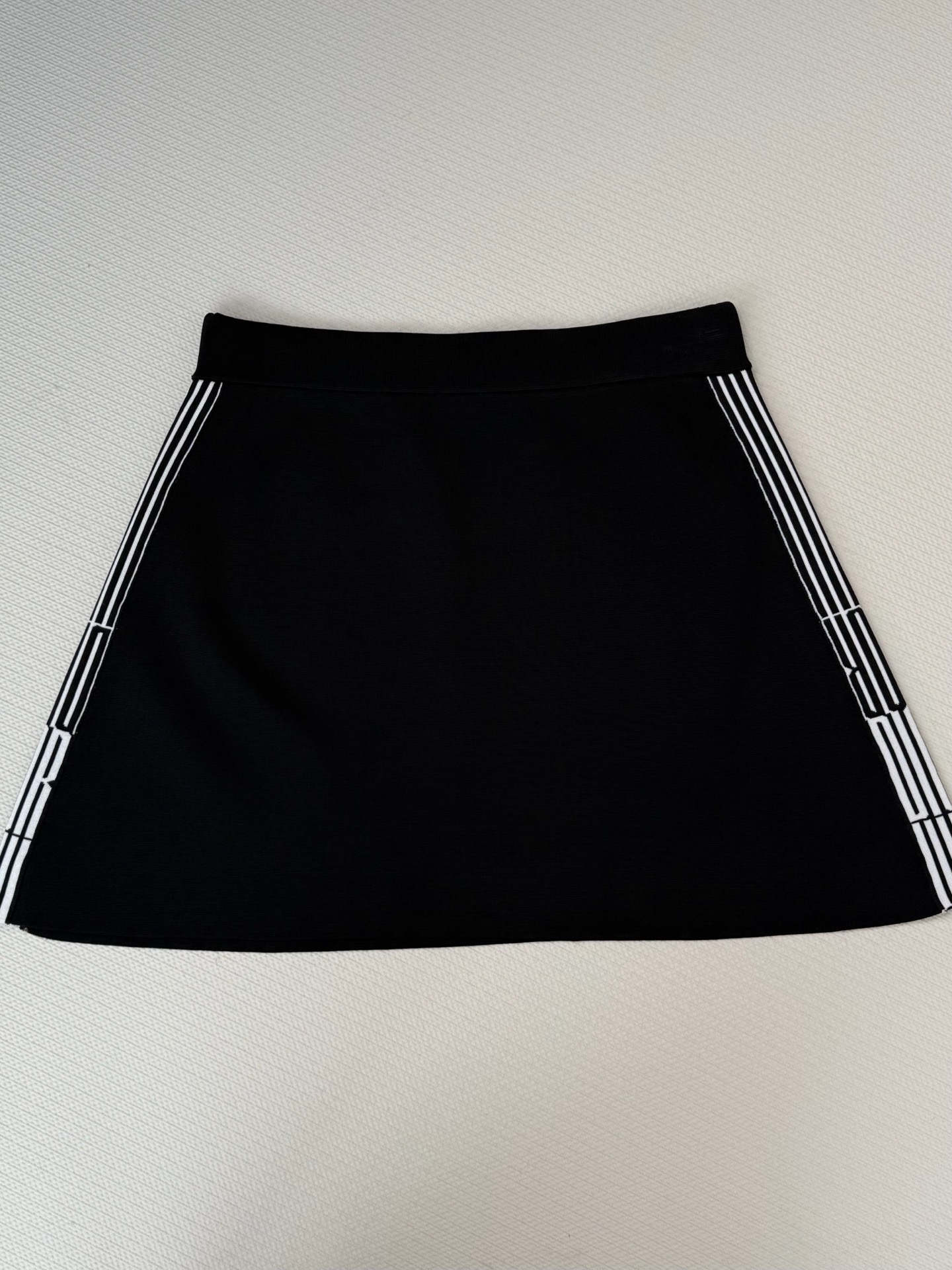 Dior Black Knit Tank Top and Skirt Set with Striped Logo Detail 6 i1743917325757 4512 0 4
