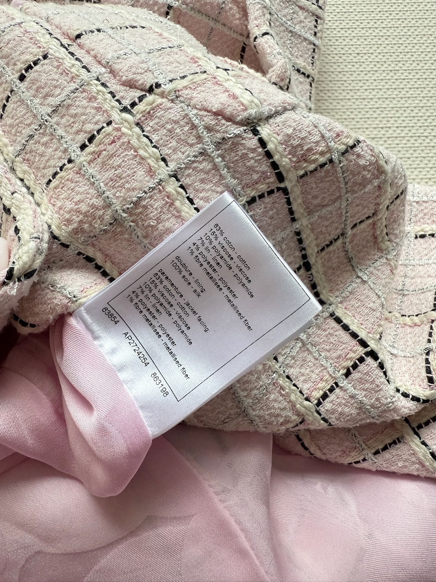 Chanel 2025C Tweed Mini Dress, Pink, White and Black - Elegant & Chic 10 i1745117793590 5624 0 6
