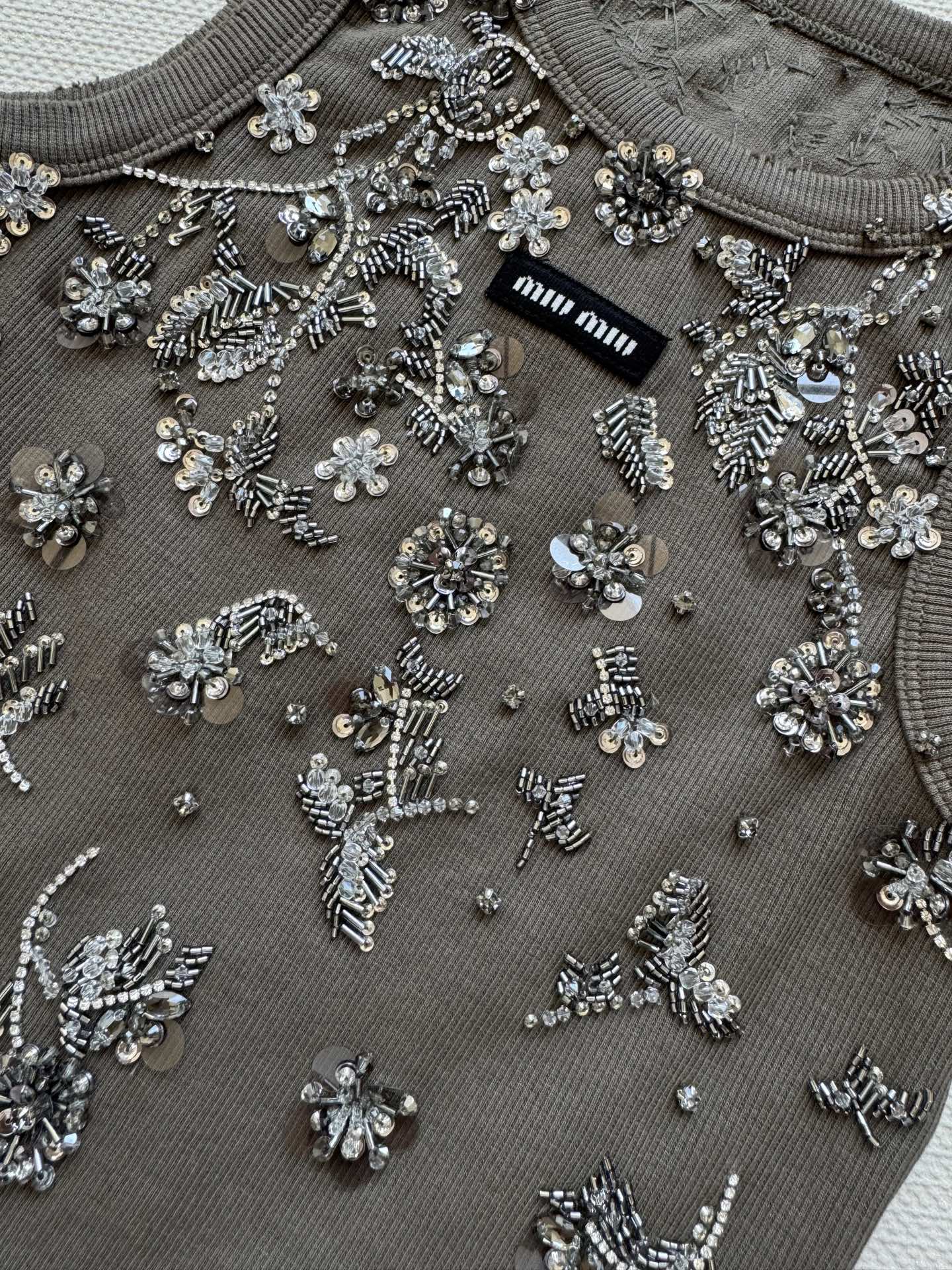 Miu Miu Inspired Floral Beaded Vest - High-Quality Replica, Available in S-M-L 8 i1745558482326 5507 0 5