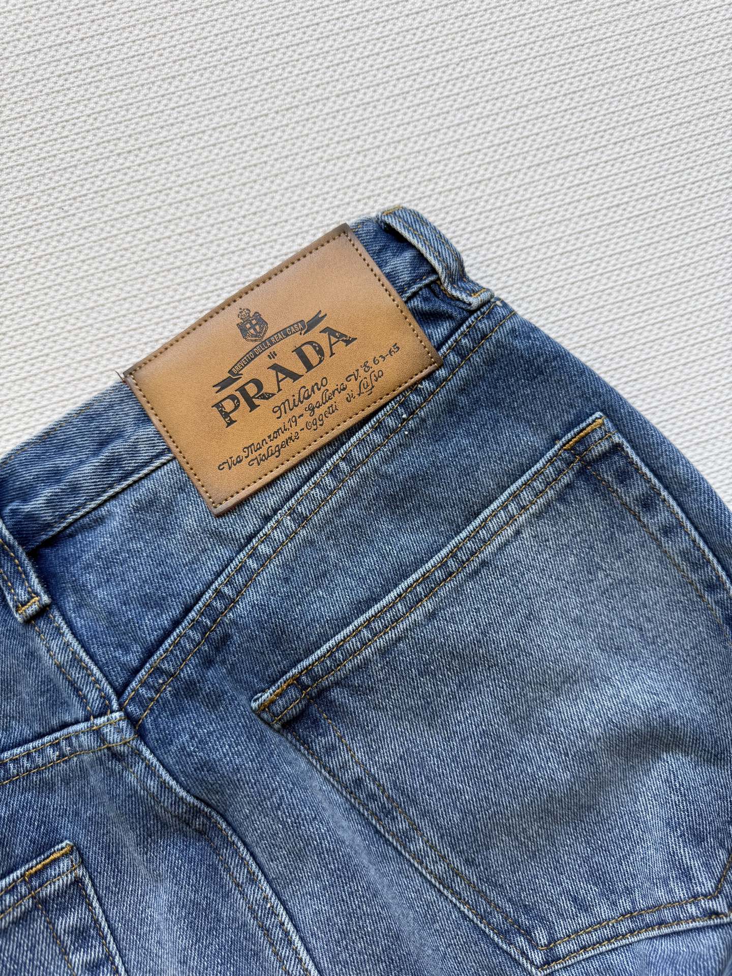 Prada High-Waisted Straight-Leg Jeans: Chic, Comfortable, and Flattering 8 i1745989569985 1591 0 7
