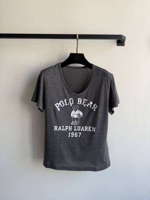 Ralph Lauren Polo Bear Linen Blend T-Shirt - Retro American Style 1 Ralph Lauren Polo Bear Linen Blend T-Shirt - Retro American Style