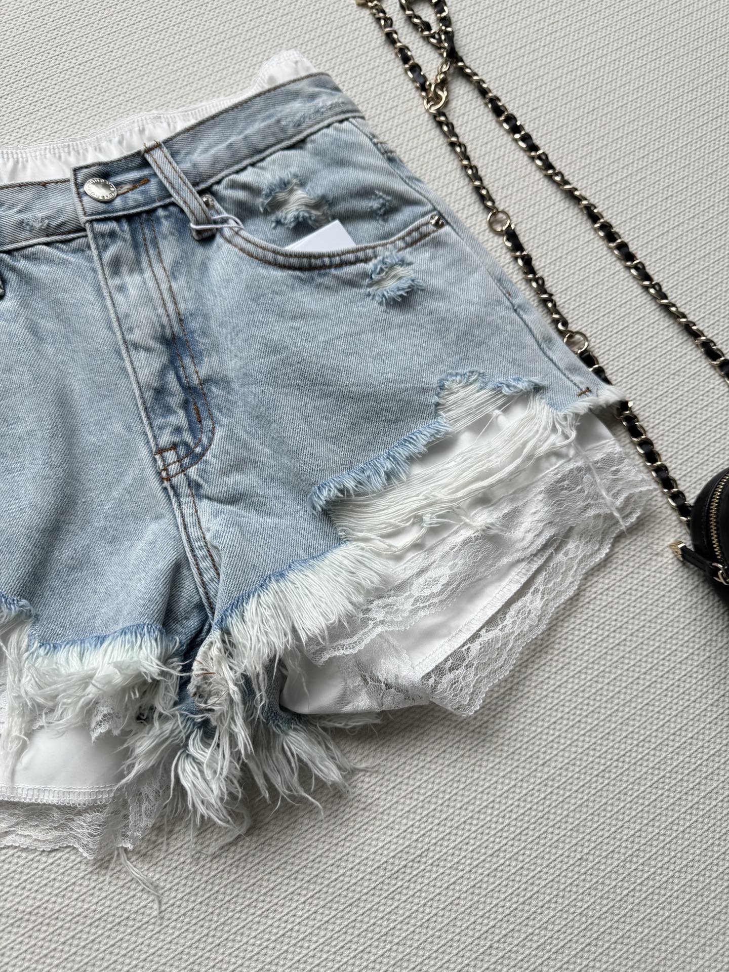 Stylish 25SS Lace-Faked Jeans and Sophisticated First-Class Female Suit Package Summary - 图片 5