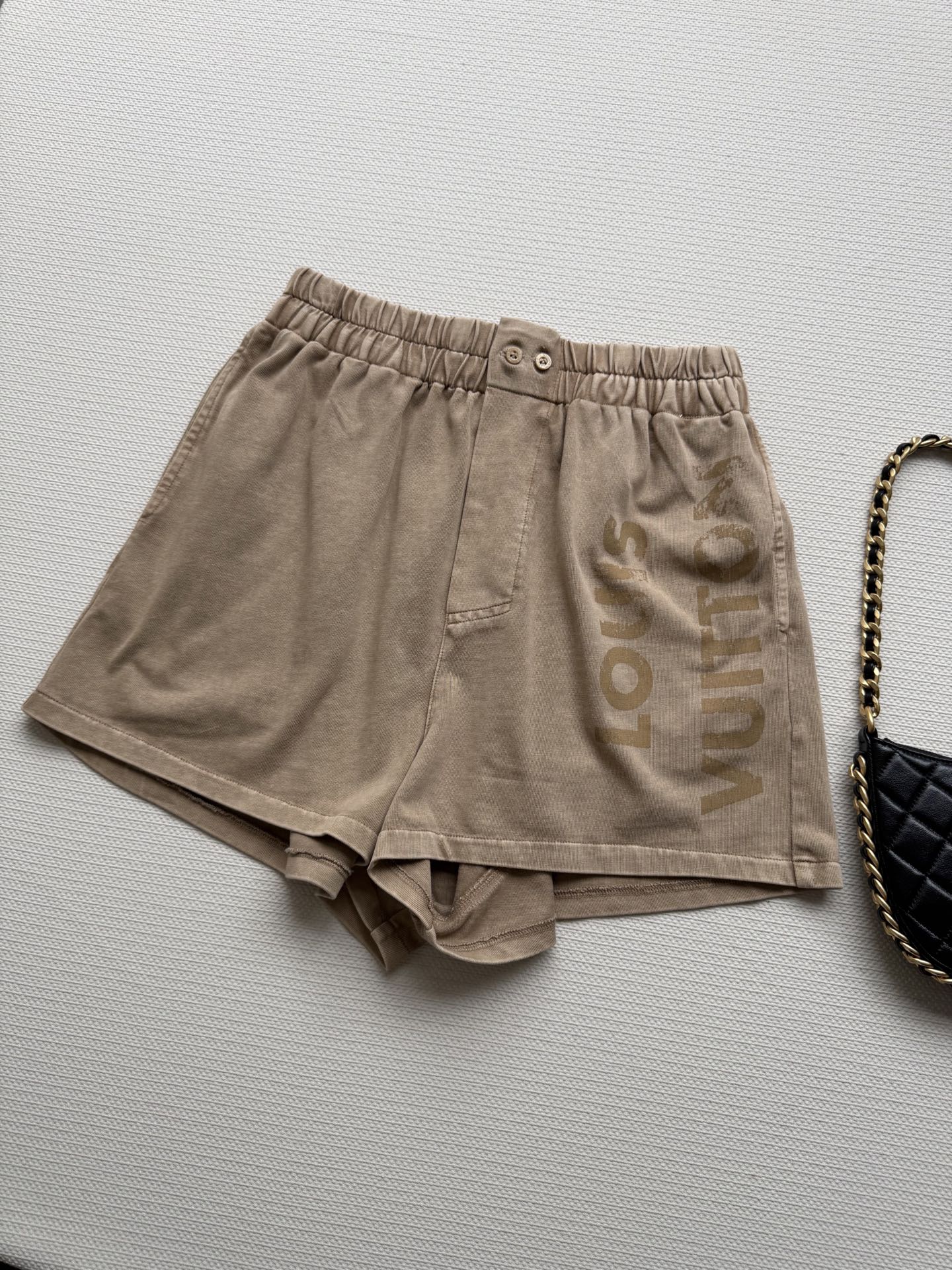 Louis Vuitton Vintage-Wash Denim Shorts with Signature Monogram - S, M, L 4 i1748582062489 7187 0 2
