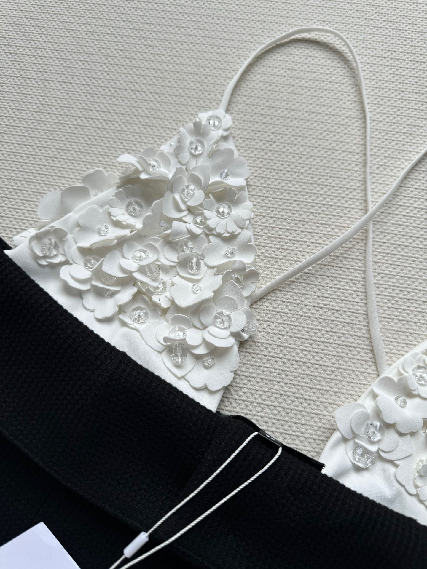 Chanel Inspired Black and White Bustier Tank Top - Spring 25 Collection 7 i1748588523147 5287 0 5