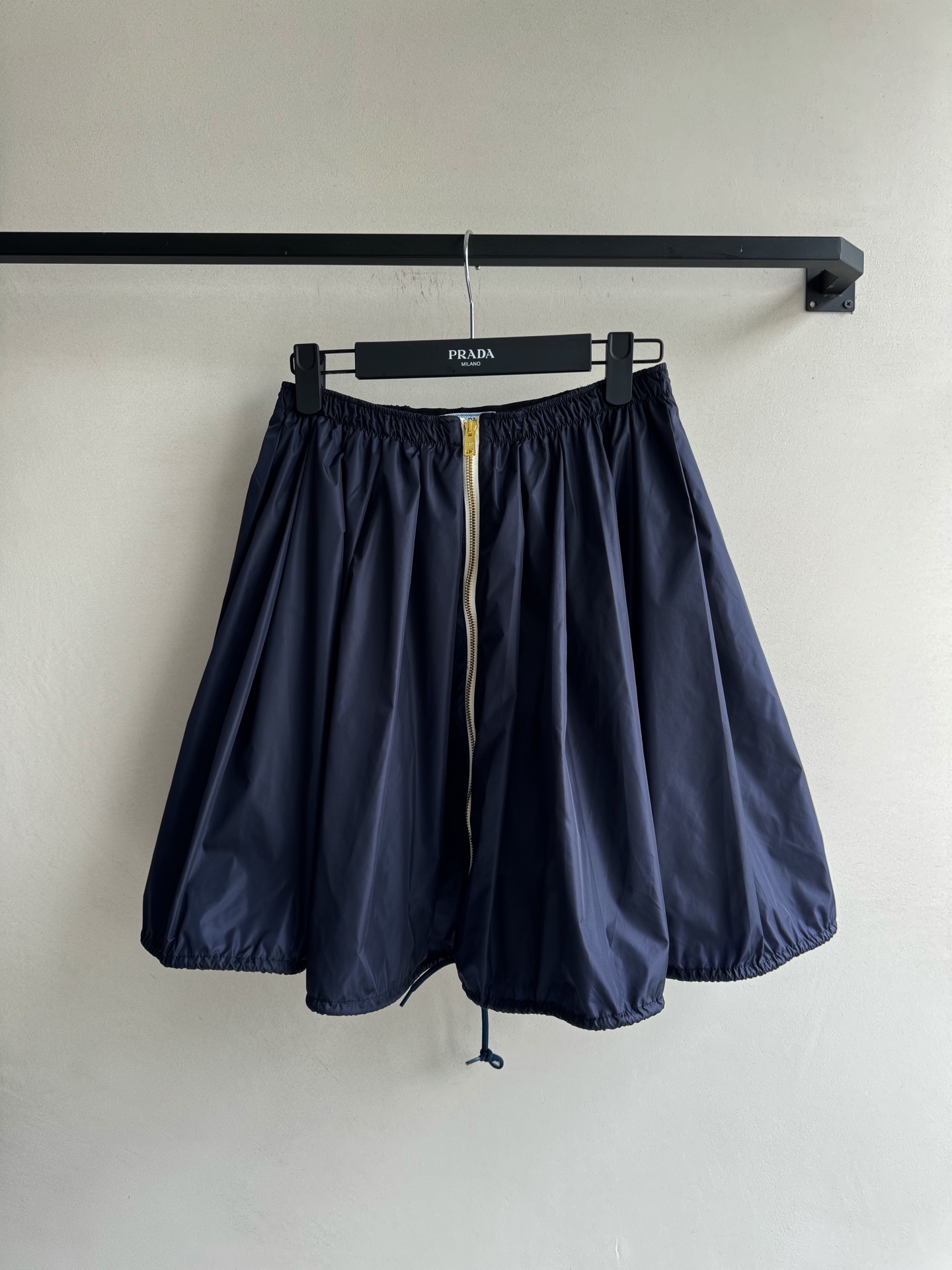 Ribbon Detail Nylon Skirt 25SS Summer New, Drawstring Hem, SML Sizes 2 i1749186156783 859 0 1