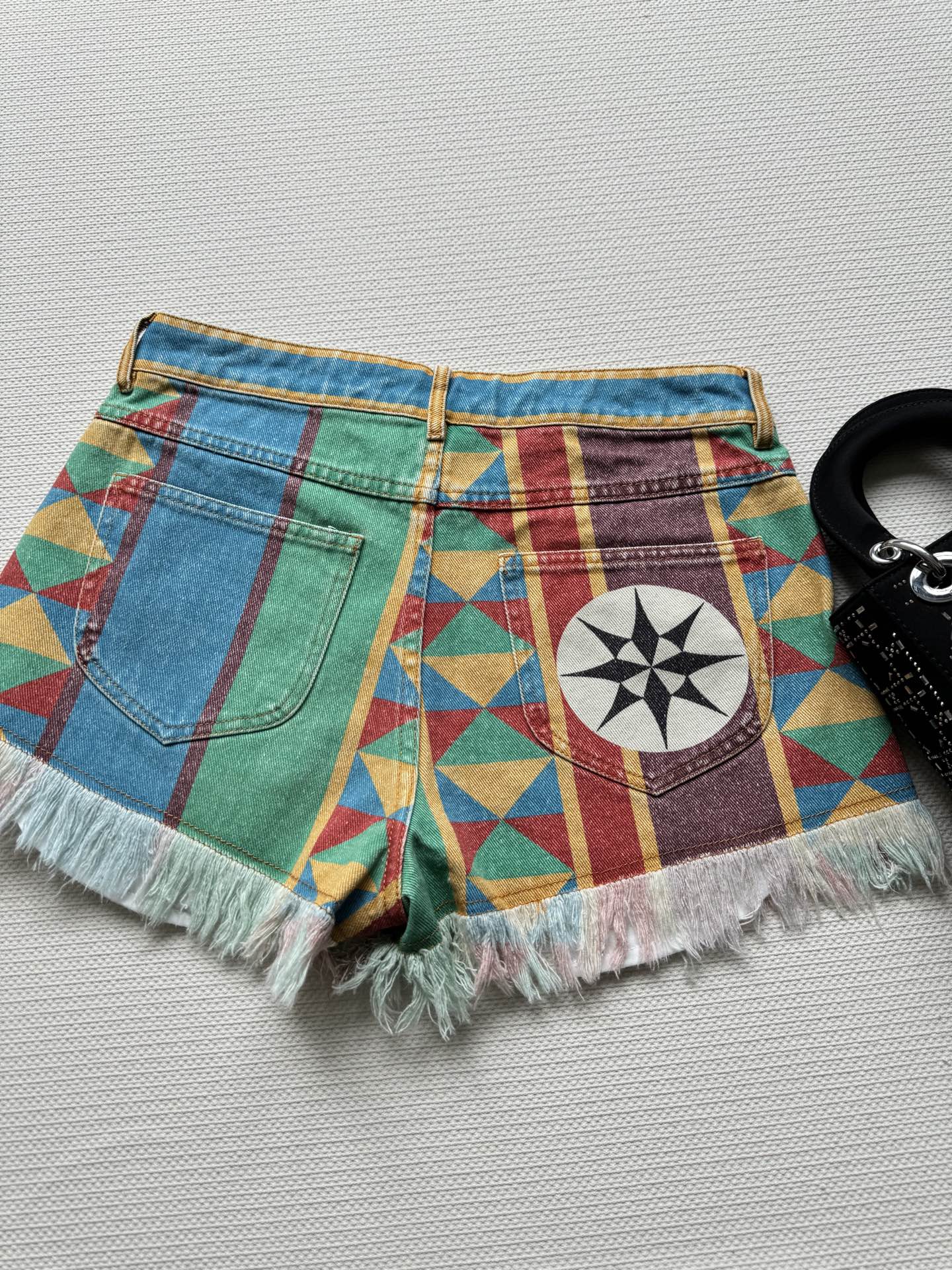 Loewe Summer Limited Denim Shorts with Tassel Detail - Stylish and Trendy 3 i1749190863825 1933 0 1