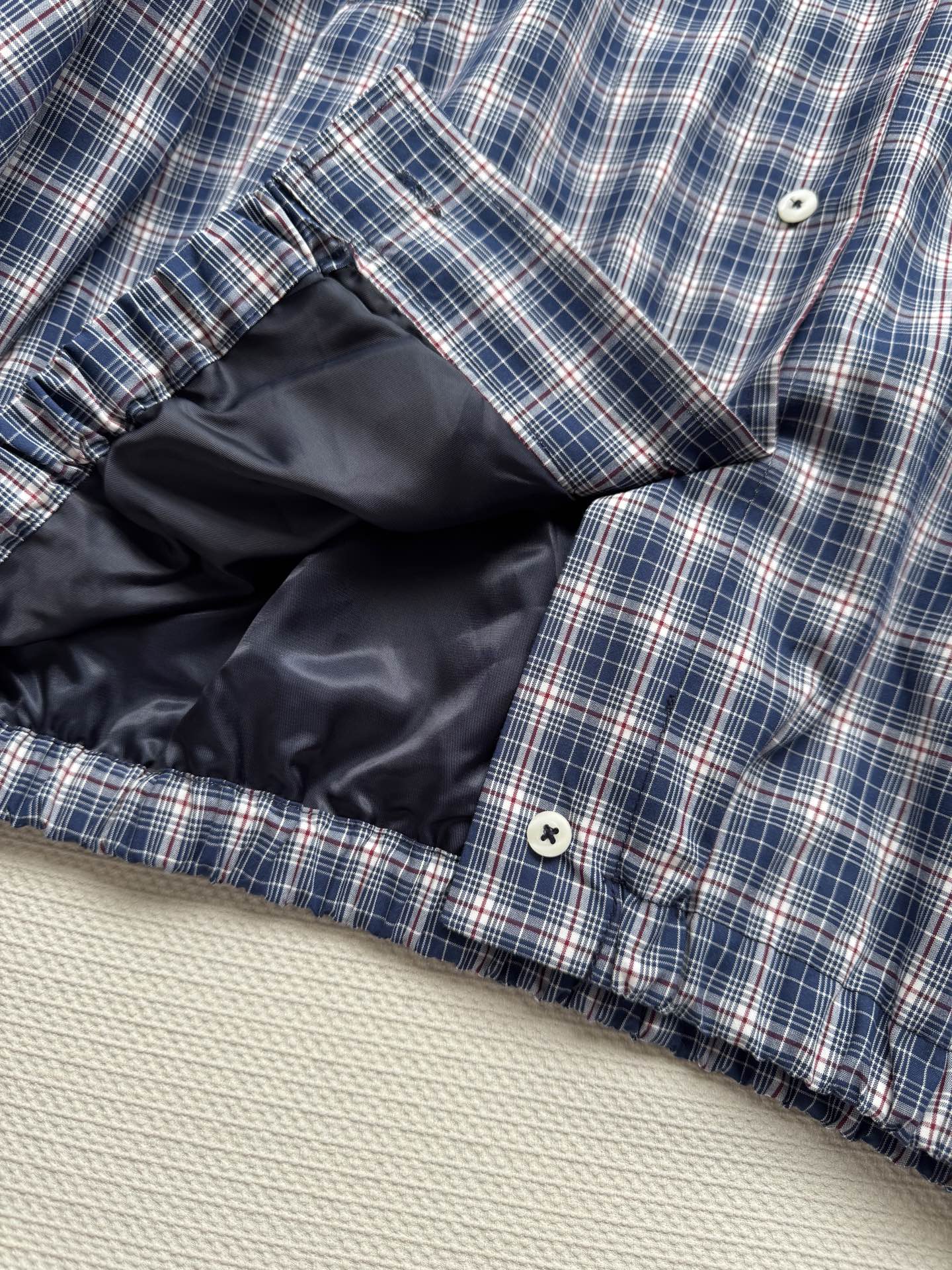Miu Miu Plaid Jacket with Embroidered Logo - Spring/Summer 2025 Collection 6 i1749913504255 5258 0 4