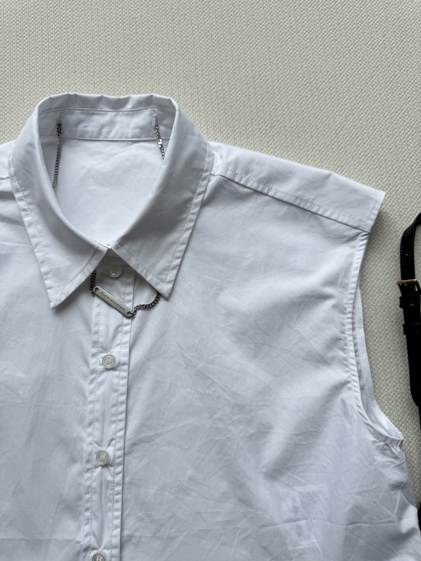 Alexanderwang P552: Versatile High-End Female Suit with New Sleeveless Shirt - 图片 4