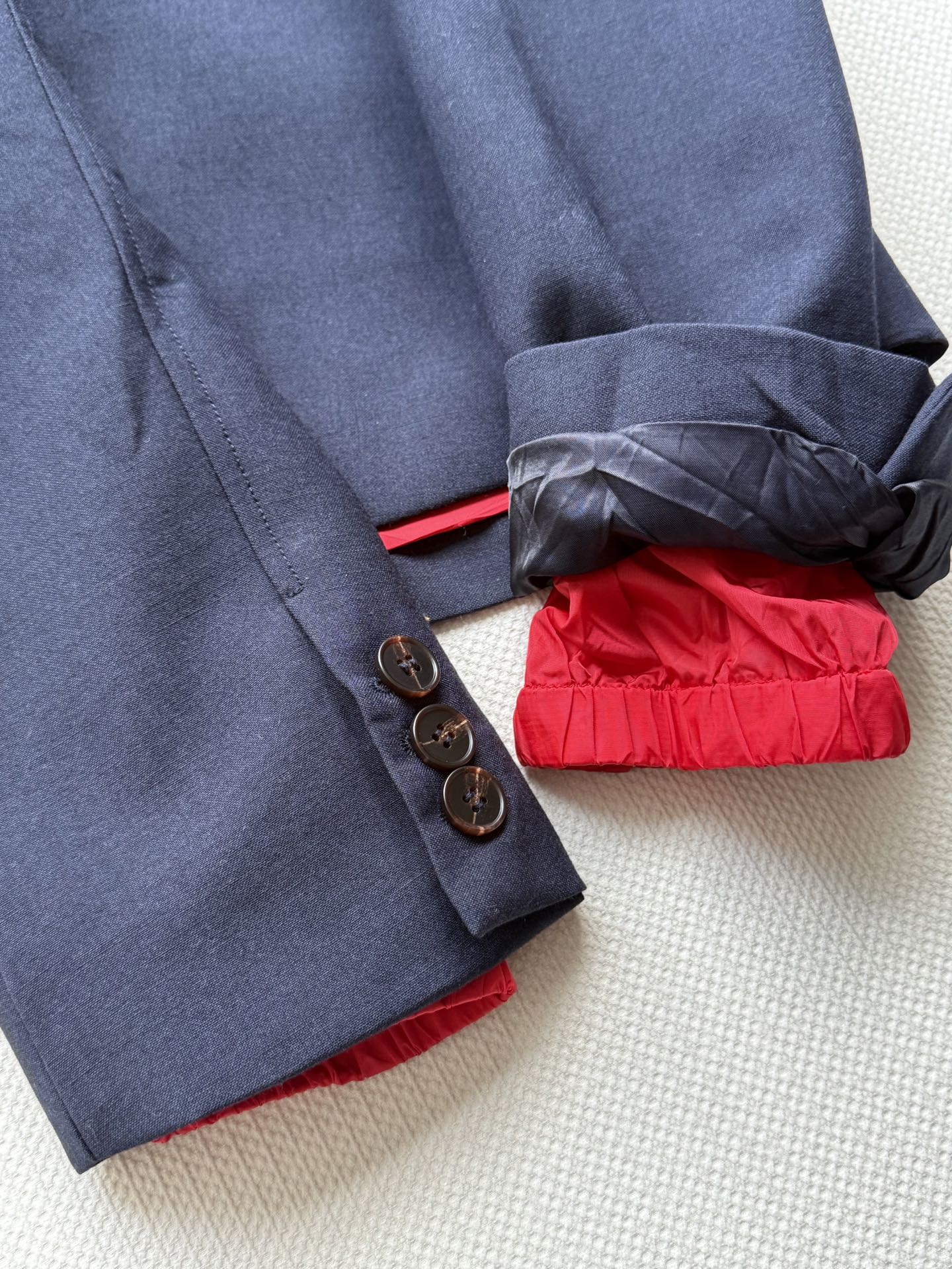 Miu Miu Color Block Hooded Blazer Jacket - Detachable Hood, Casual Chic 8 i1752640866215 9143 0 6