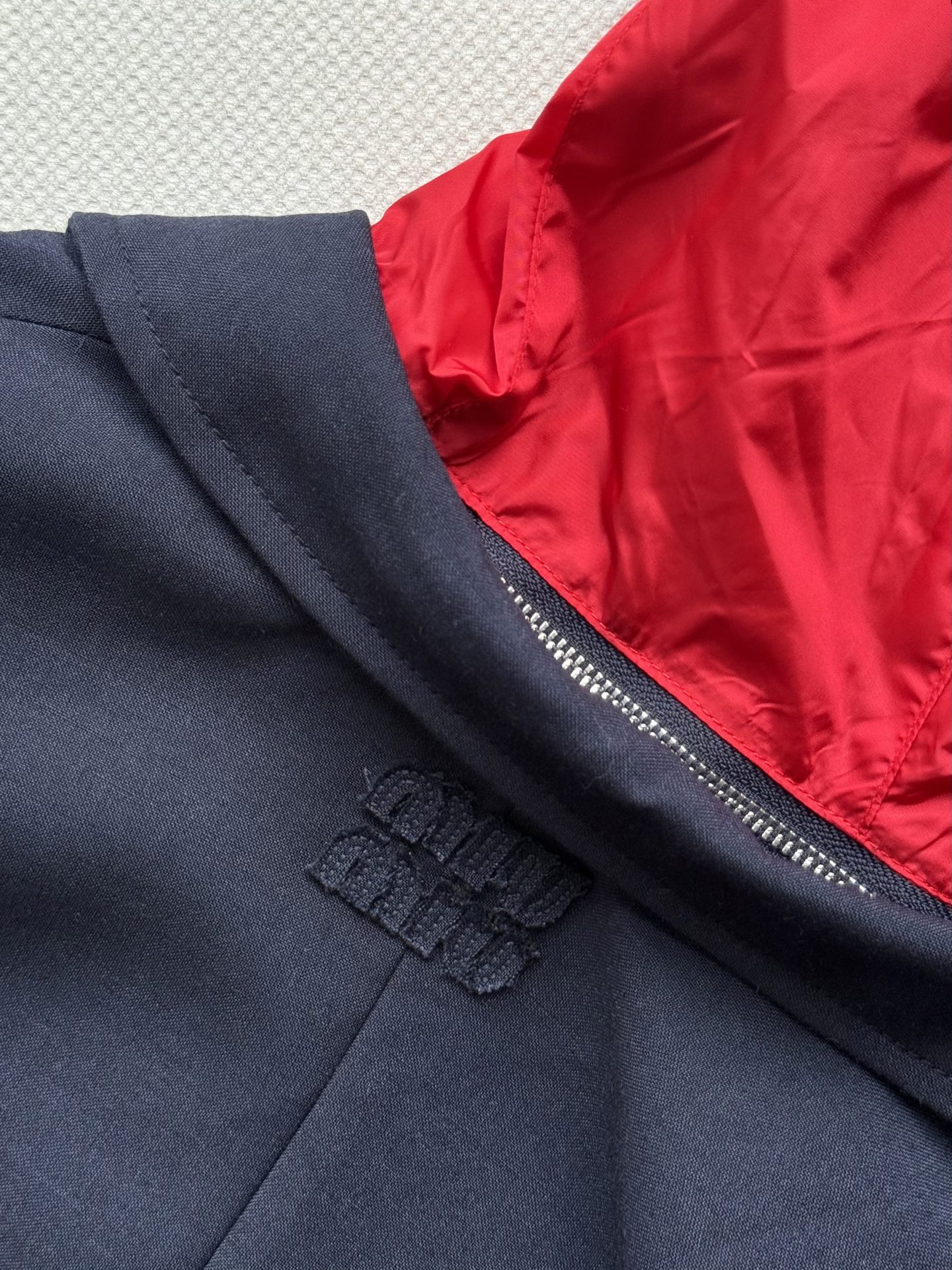 Miu Miu Color Block Hooded Blazer Jacket - Detachable Hood, Casual Chic 9 i1752640867579 2423 0 7