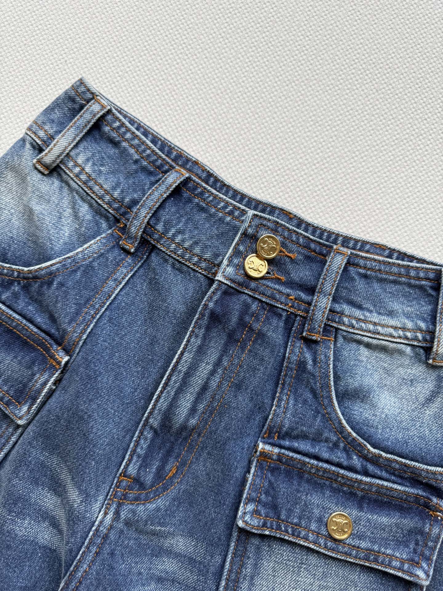 P644 original hard-core female suit with a new Celin * new package, a free-ass jeans SML. - 图片 4