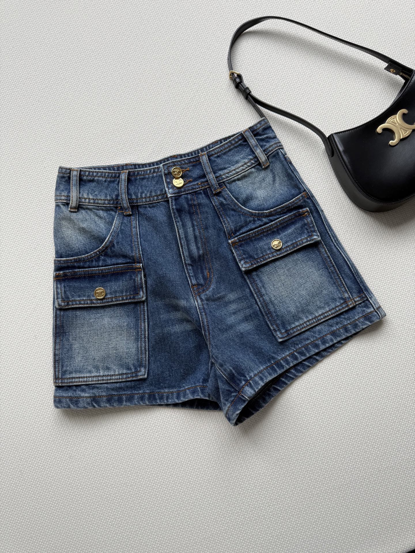 P644 original hard-core female suit with a new Celin * new package, a free-ass jeans SML. - 图片 3