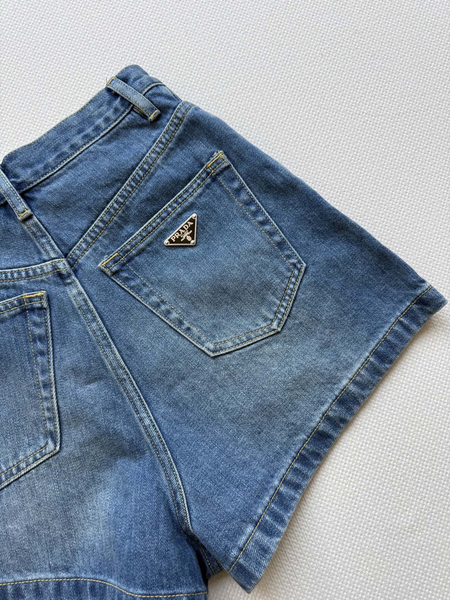 High-Waist A-Type Jeans Suit with Prad* Package: P648 Female Suit Update - 图片 5