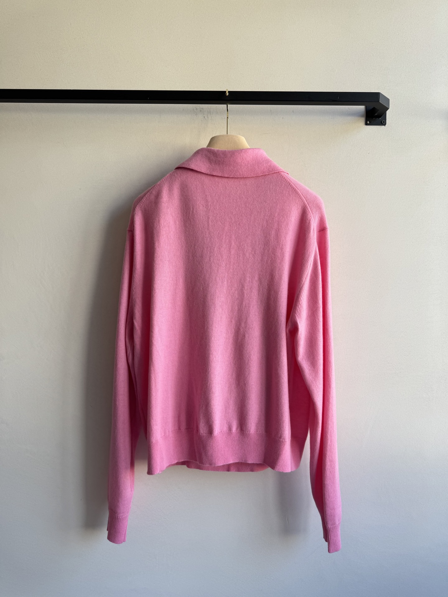 miumi*🆕新款，减龄学院风格羊绒毛衣，粉色超显嫩的😘ＳＭＬ.