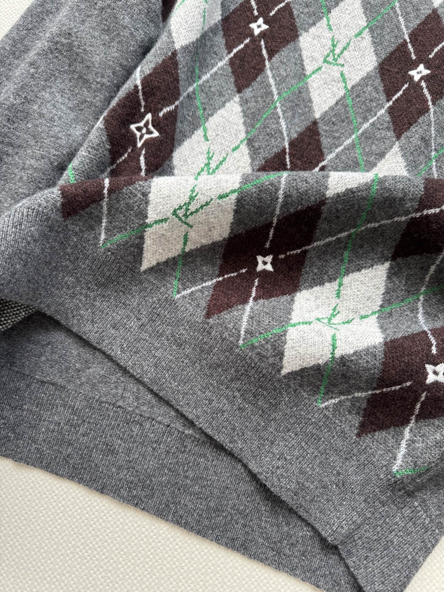 LouisVuitto*🆕新款，休闲羊毛衣😍男女同款ＳＭＬ.