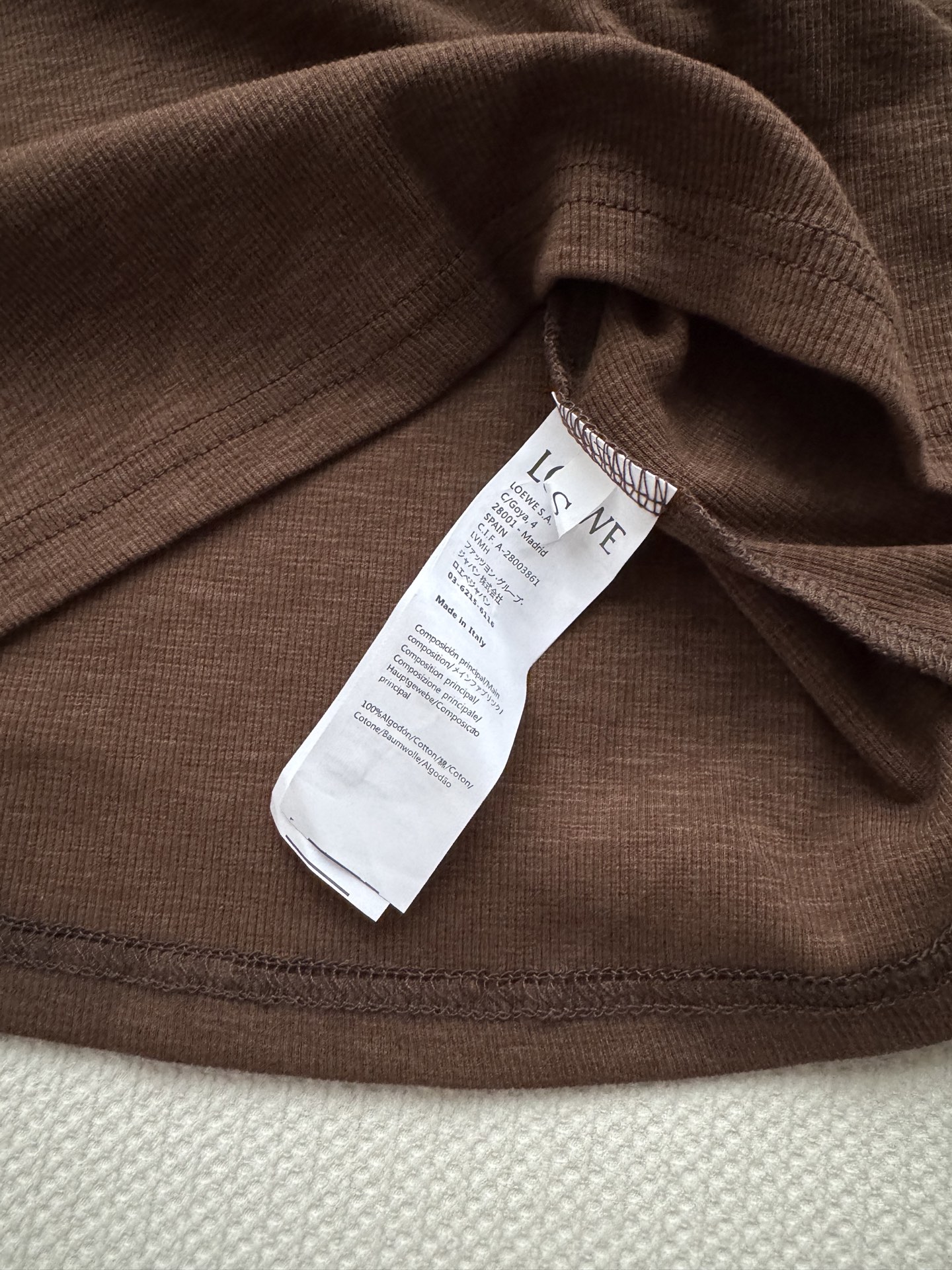 Loew*🆕新款，休闲打底，3⃣️色ＳＭＬ.