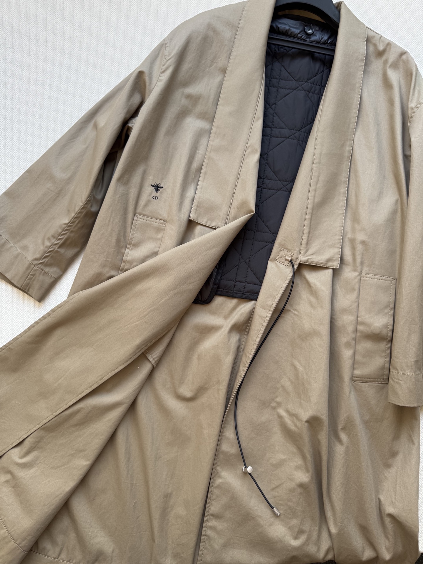 Dio*🆕新款两件套，长款风衣➕棉服马甲，可以拆开或者叠穿～美貌跟实用都兼得😍ＳＭＬ.