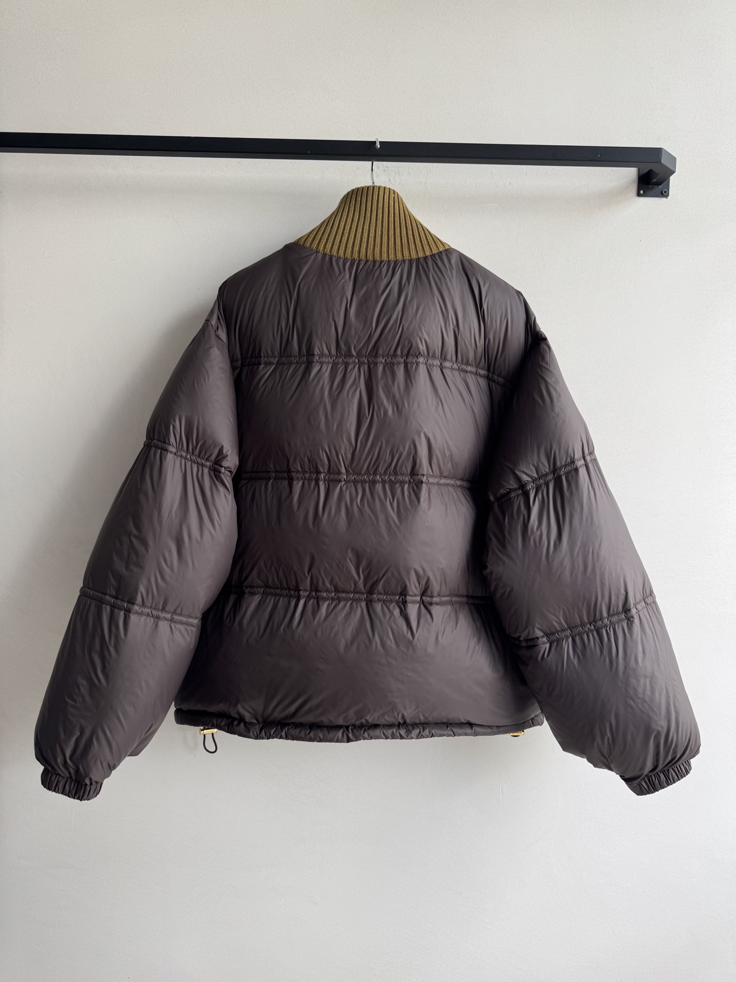 Celin*🆕秋冬新款羽绒外套，凯旋门logo羽绒服面包服！撞色针织领羽绒丨⚠原版开发 高版出品！羽绒面
