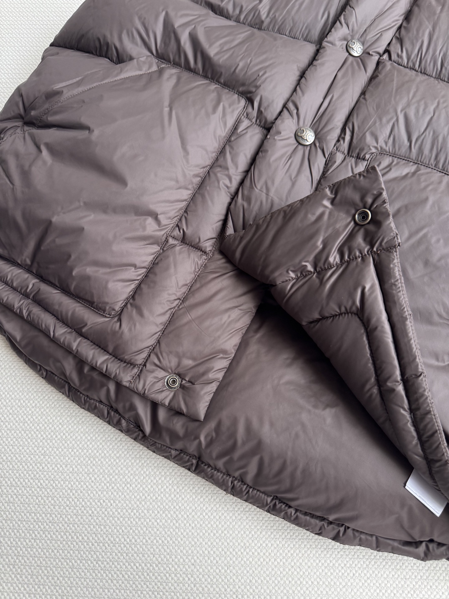 Celine Color Block Padded Vest | High Quality Down Filled Sleeveless Outerwear 9 i1759634151352 9706 0 5