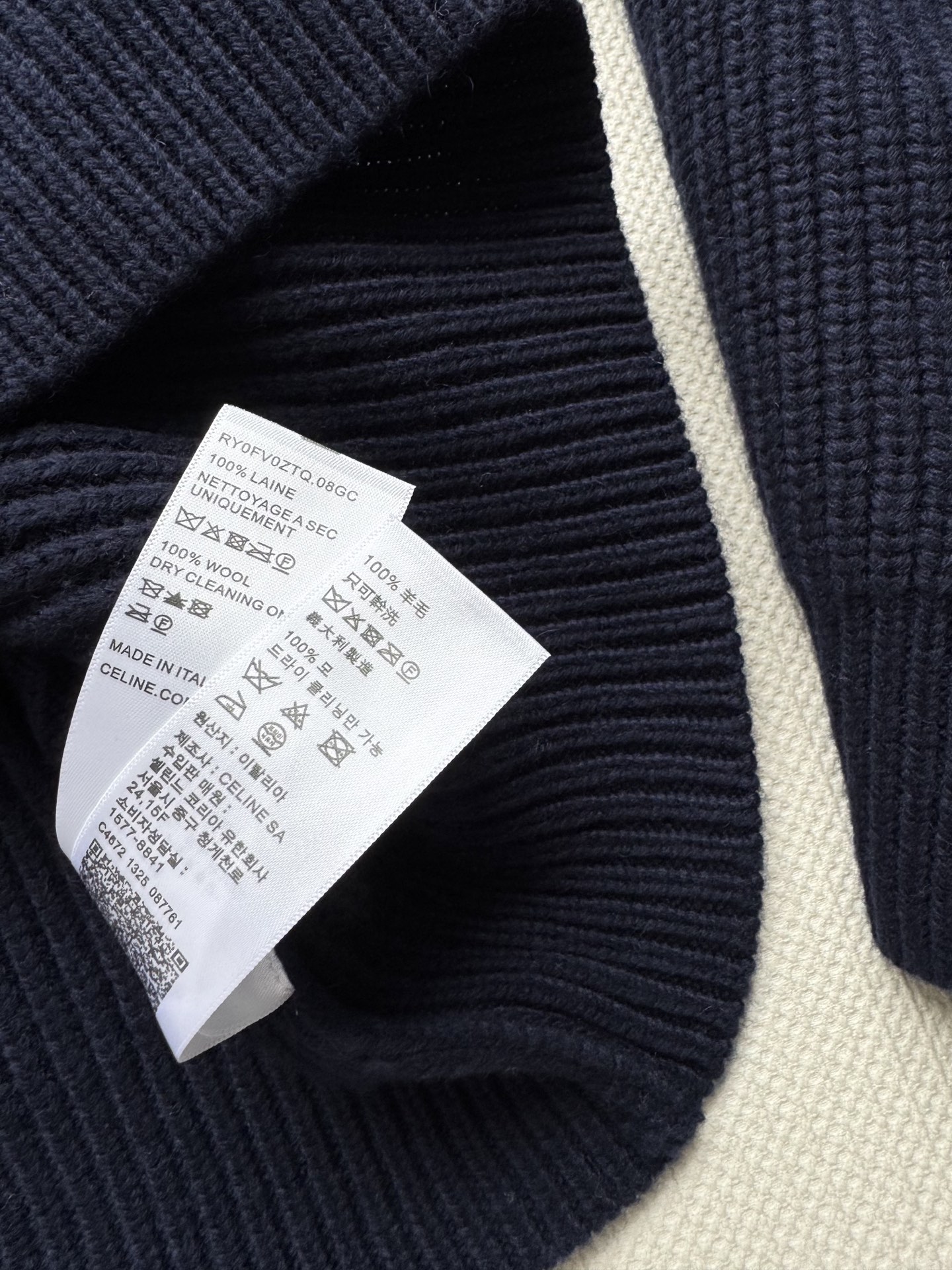 Celin*🆕25Fw早秋新款 凯旋门logo羊毛衫丨⚠原版开发！高版出品！立体毛巾刺绣凯旋门重磅克重 