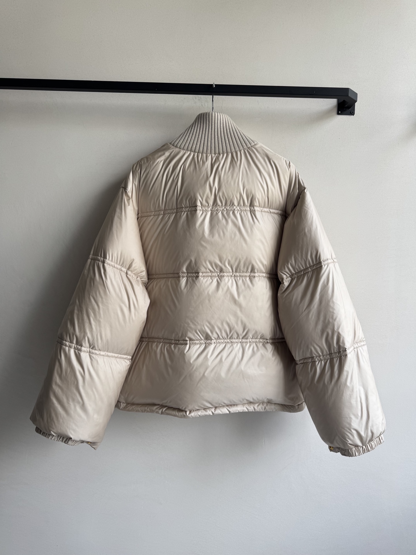 Celin* 🆕25FW秋冬新款 撞色针织领羽绒外套丨⚠原版开发 高版出品！羽绒面料，质感高级且低调内敛