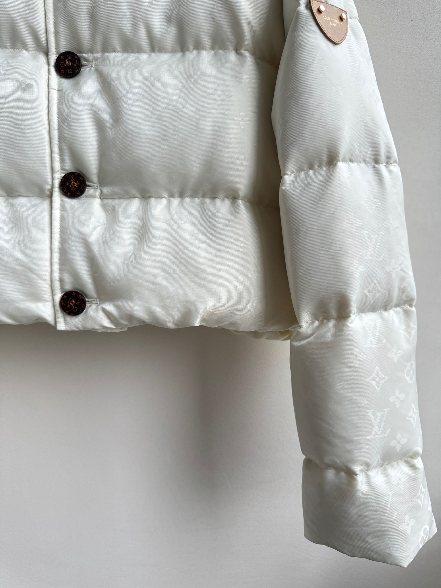 Louis Vuitton Padded Down Jacket with Classic Logo Jacquard Knit Collar 8 i1761542998851 1269 0 6