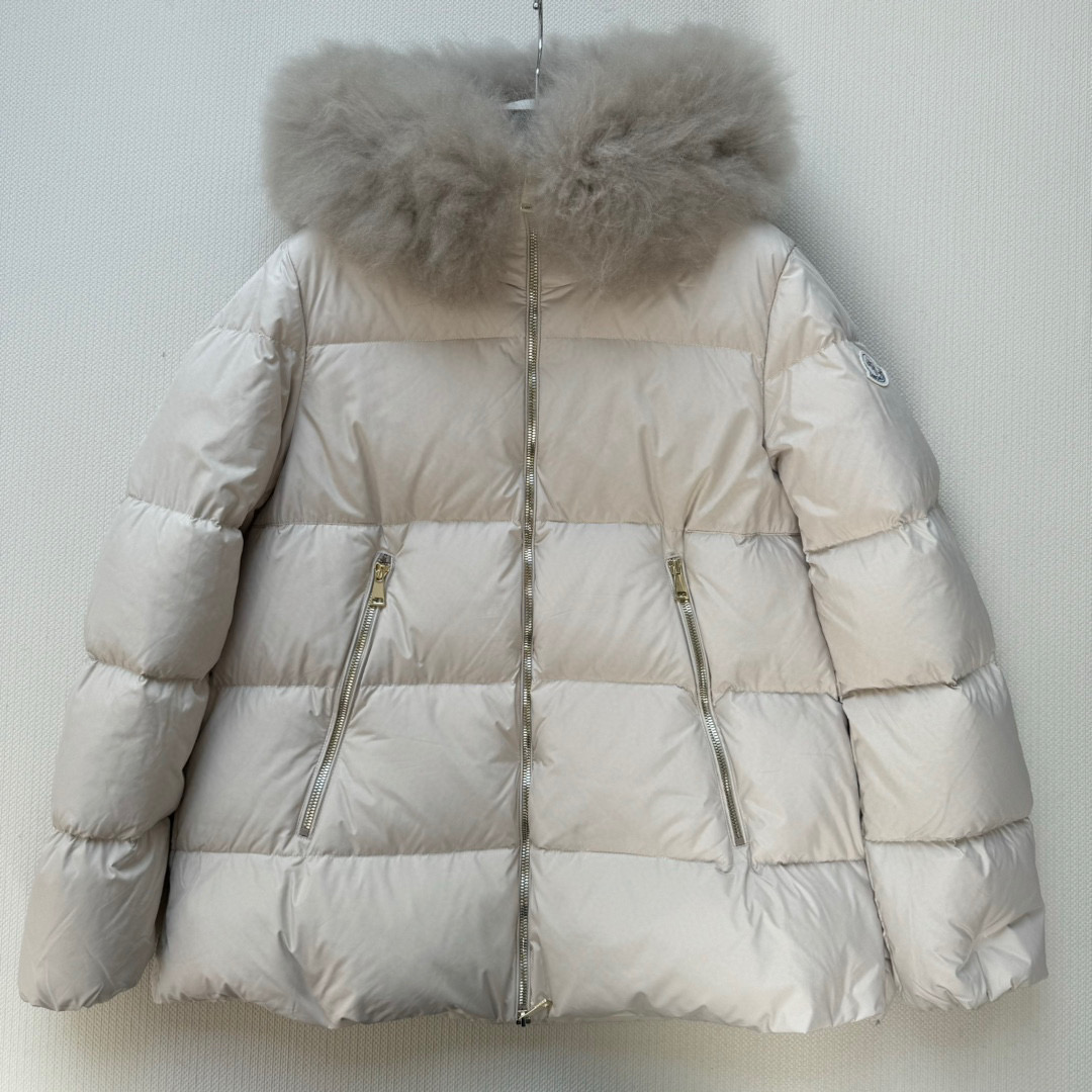 Moncle Padded Detachable Hooded Down Jacket - Black Nylon, Velvet Trim 4 i1761543305833 9116 0 2