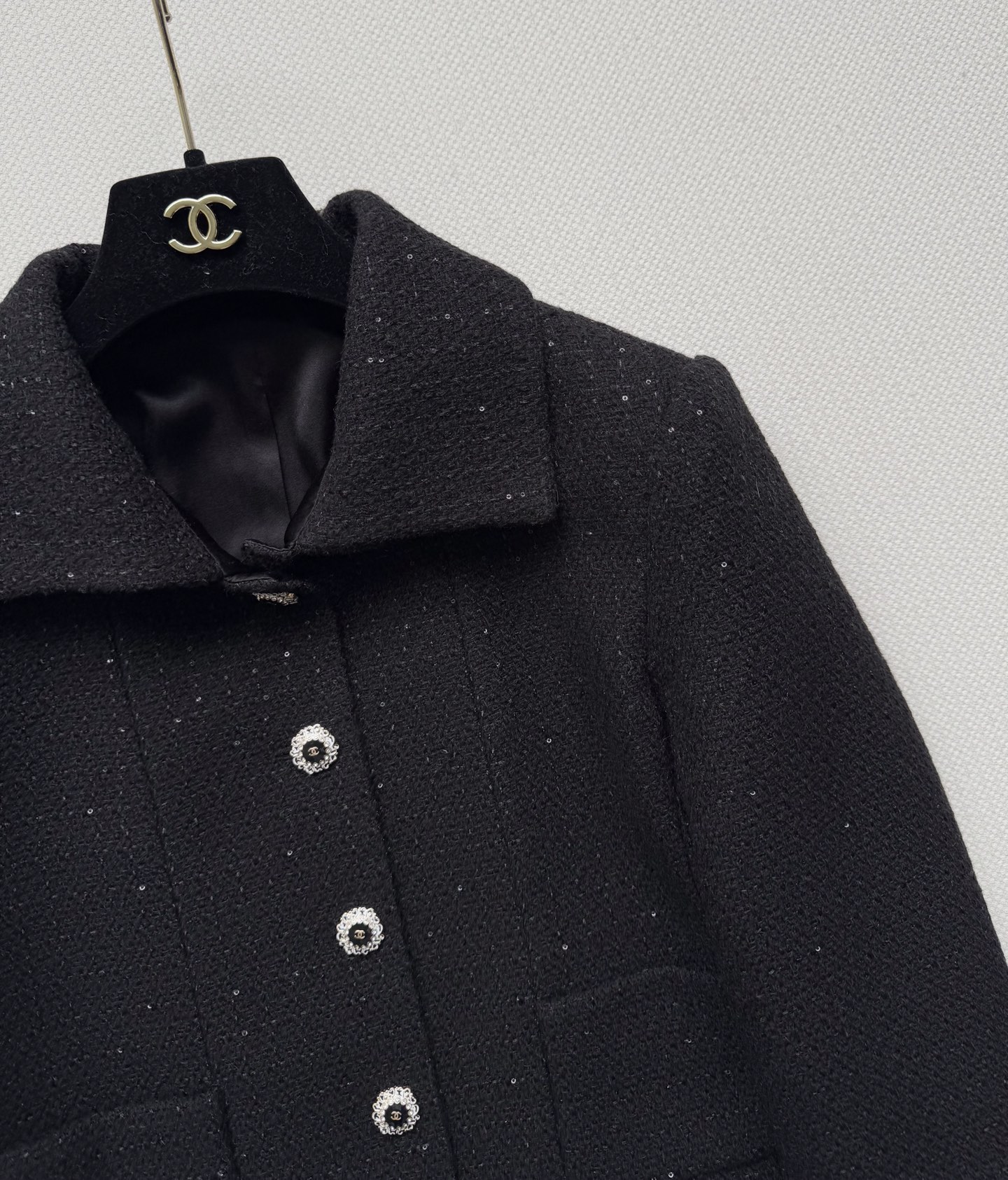 Elegant Chanel-Style Tweed Jacket - Versatile & Chic Outerwear for Women 6 i1762322817166 727 0 4