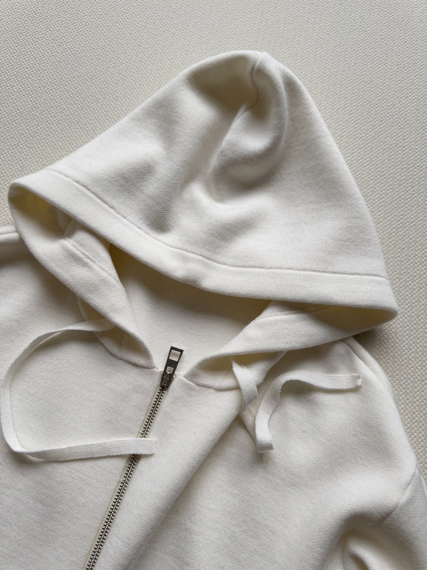 Loew*🆕新款拉链开衫，羊毛面料拼接真皮口袋ＳＭＬ.