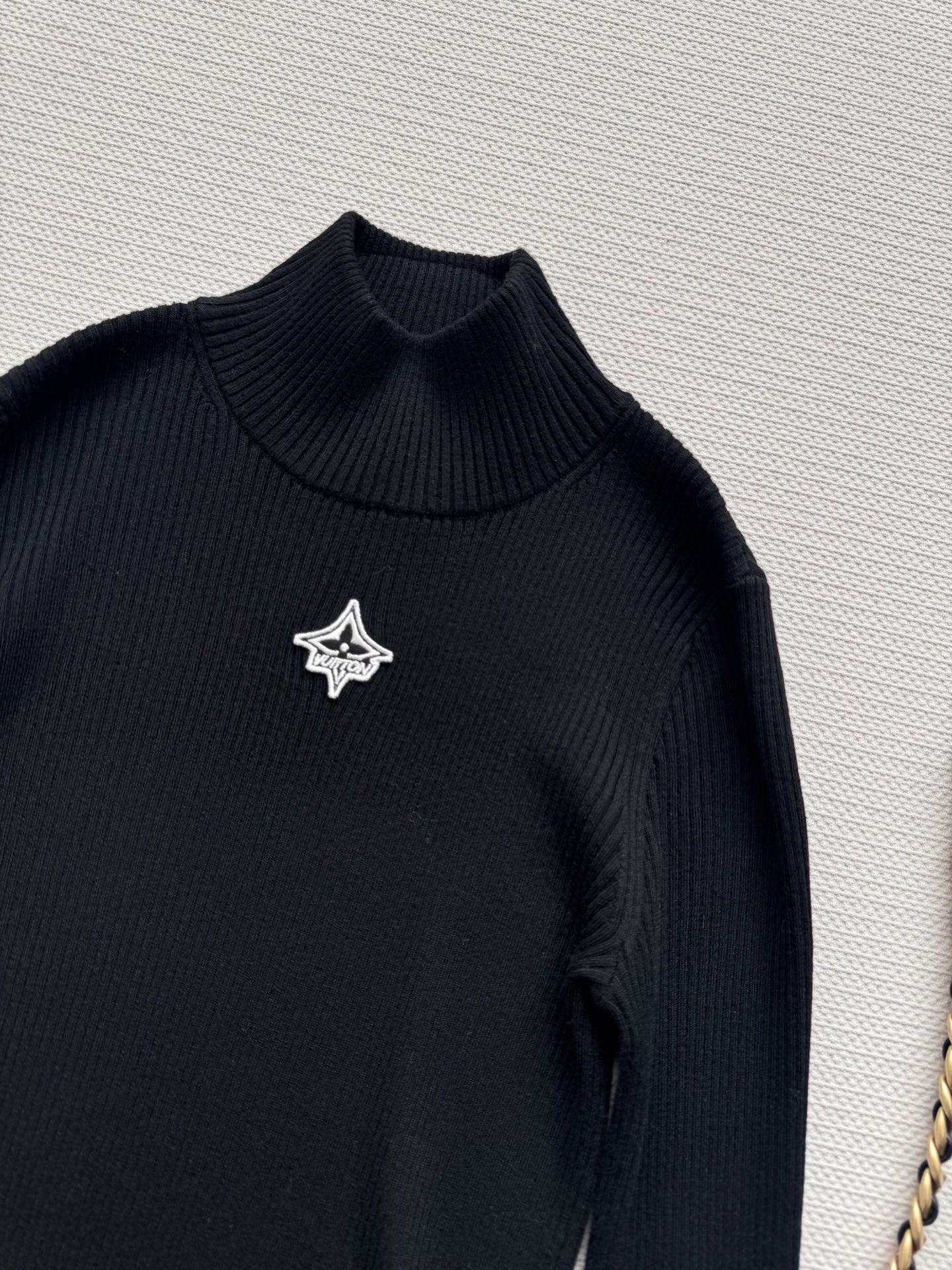 Louis Vuitton Black Wool Knit Top: Luxurious & Practical | Winter Collection 5 i1763872291089 6620 0 3