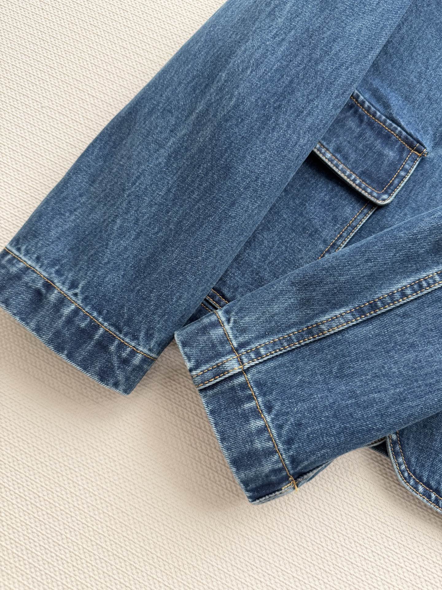 LoroPiana🆕新款，26春夏新品牛仔外套，复古潮流时尚穿搭，ＳＭＬ.