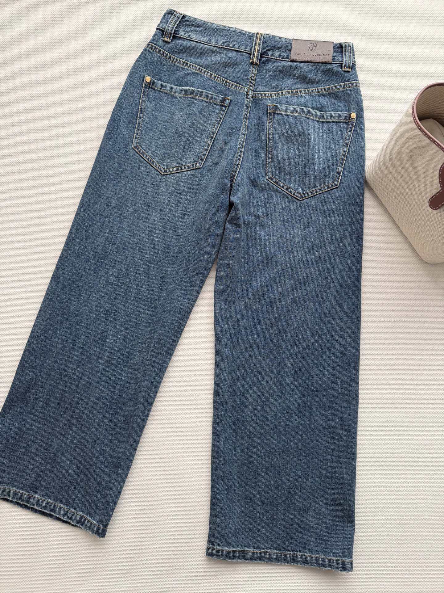 Brunel Cucinel*🆕bc新款26SS新款牛仔裤💙 精选优质牛仔洗水面料，柔软高弹不紧绷☑️恰