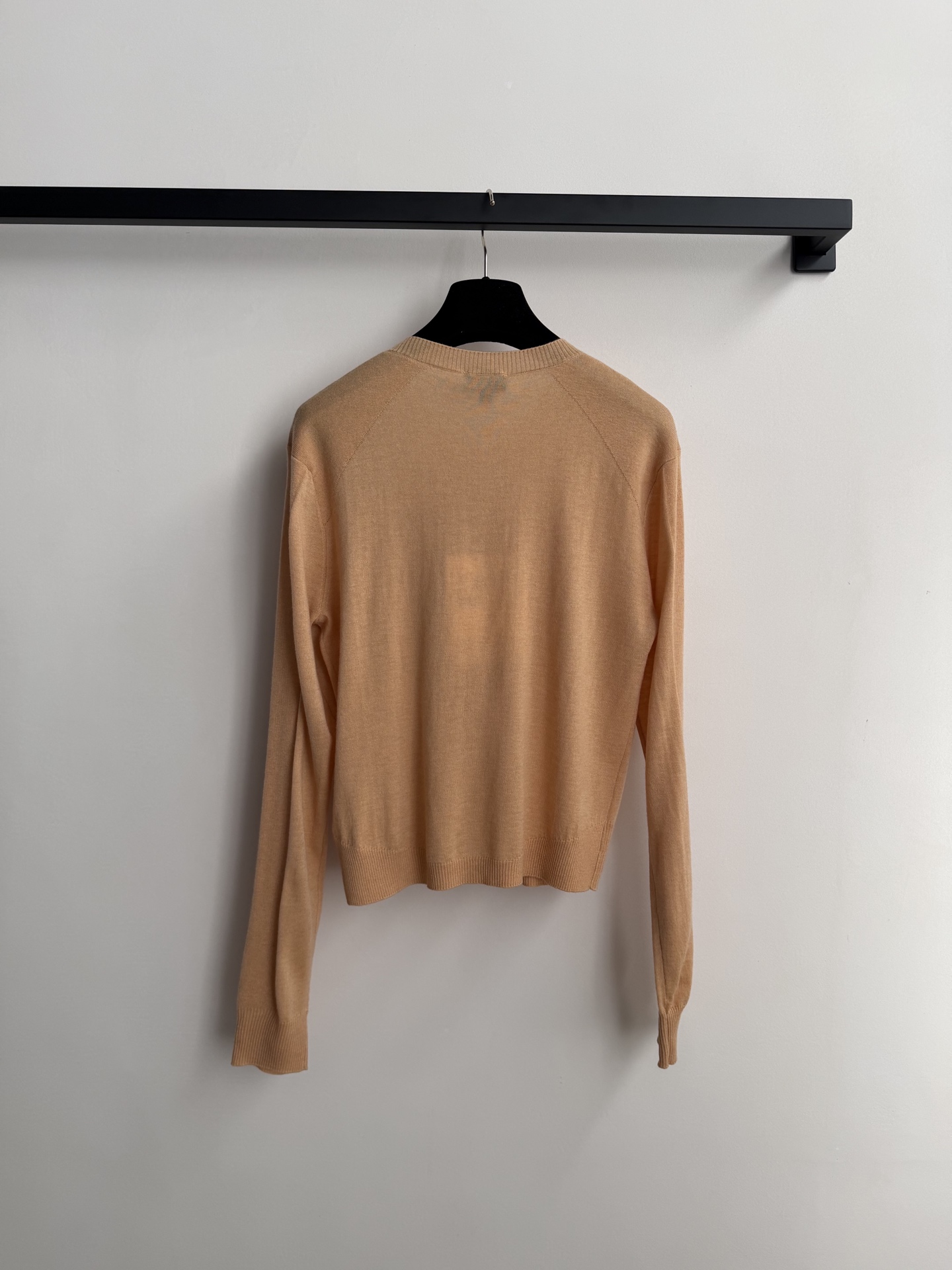 Chane*🆕🩶26P灰色针织开衫，Yb定制16超细羊毛 高密度超薄 柔软针织面料，🇩🇪德国进口机刺绣饱