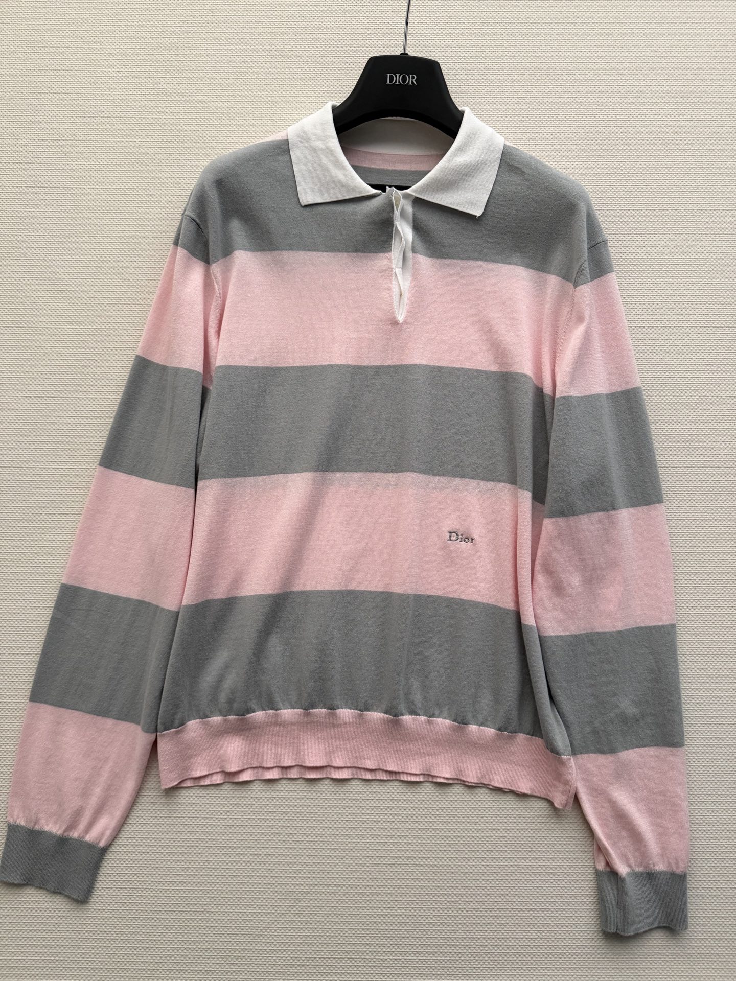 Dio*🆕26SS早春新品系列//条纹polo针织衫：⚠️原版开发 高版出品！经典撞色条纹搭配标志性Po