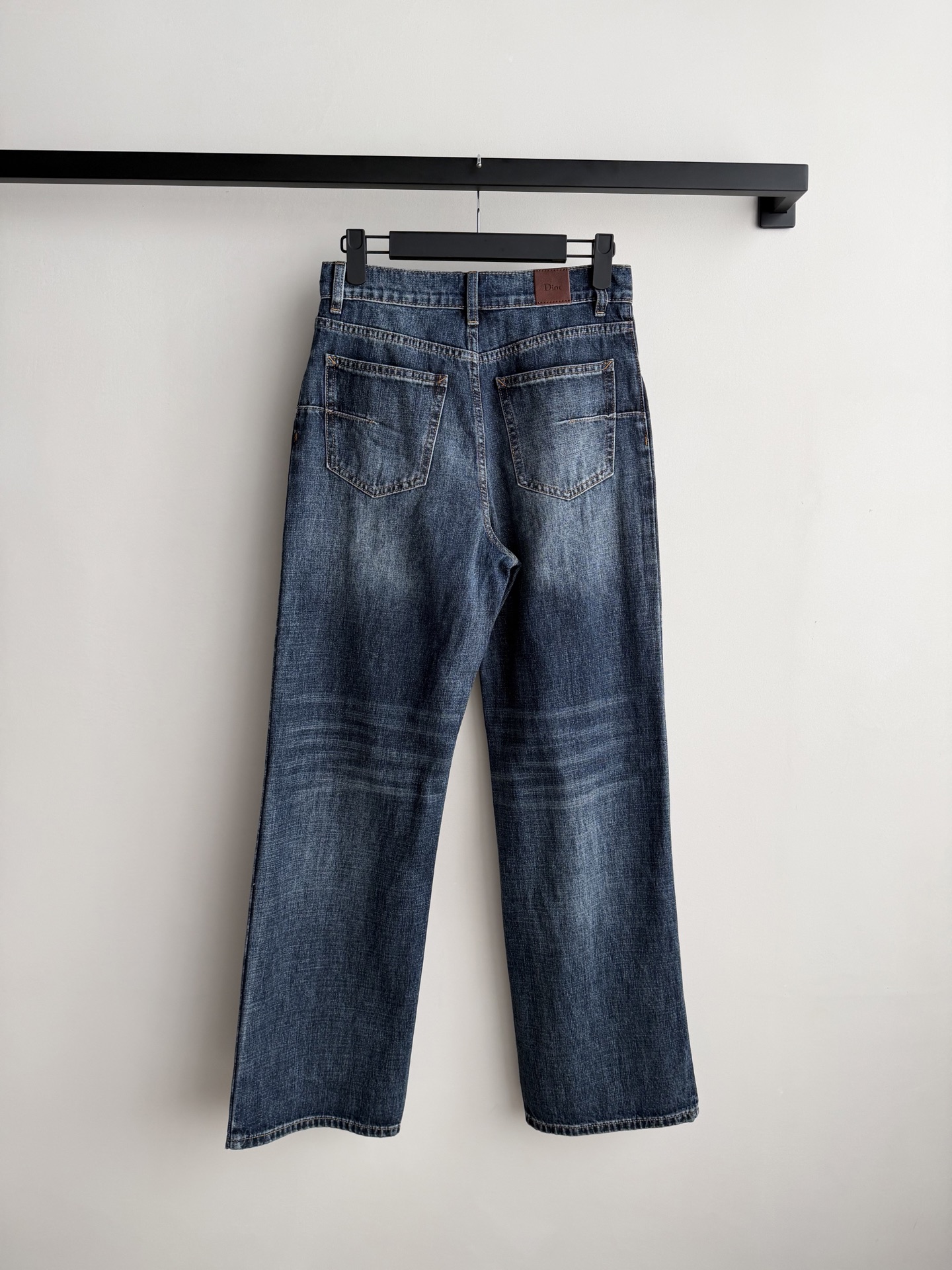 Dio*🆕2026春夏新款女士蓝色时尚百搭高级感气质直筒裤顶级版本，选用纯棉牛仔面料，五金YB定制，双重