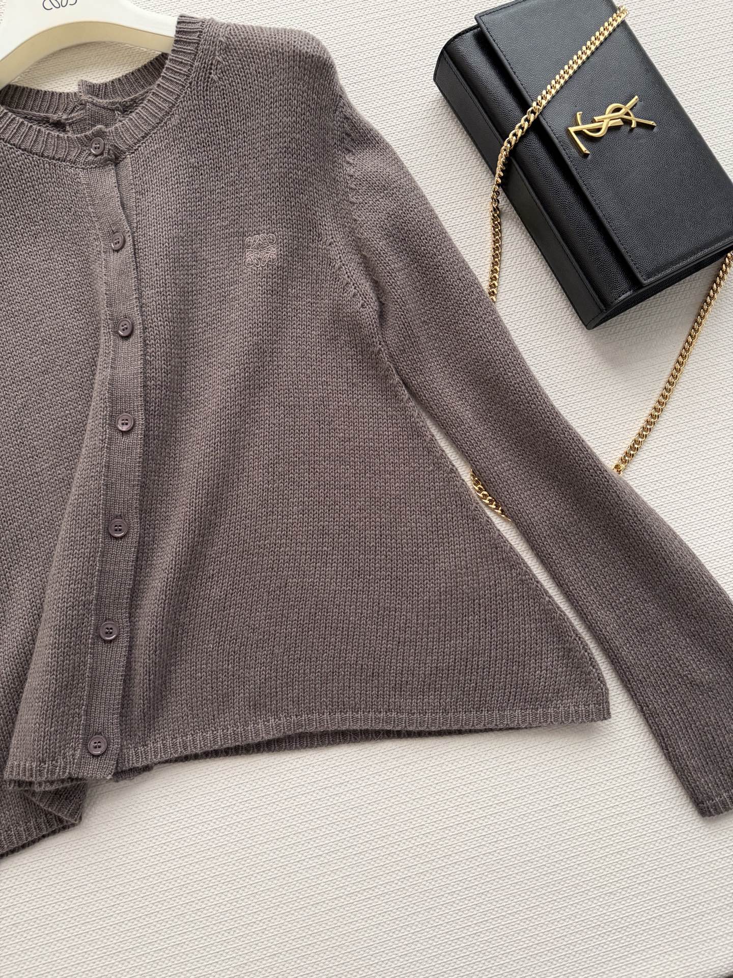 Loew*🆕26Ss早春新款 顶级版本 羊绒针织开衫丨⚠独家开发！顶级高版出品！精选珍稀山羊绒面料，经由