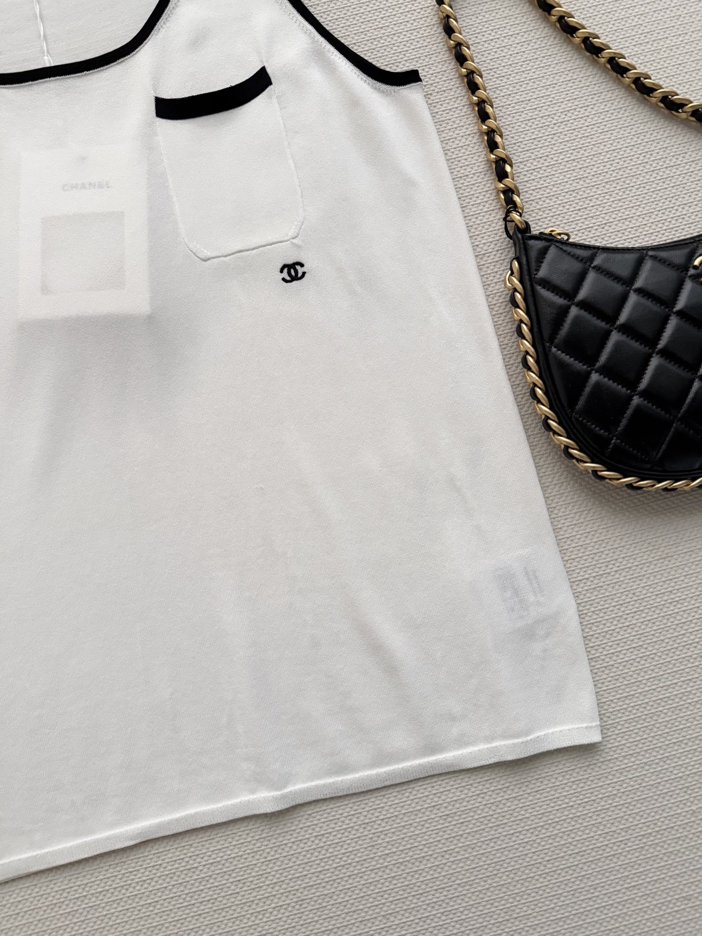 Chane*🆕26早春新款，针织背心👏ＳＭＬ.