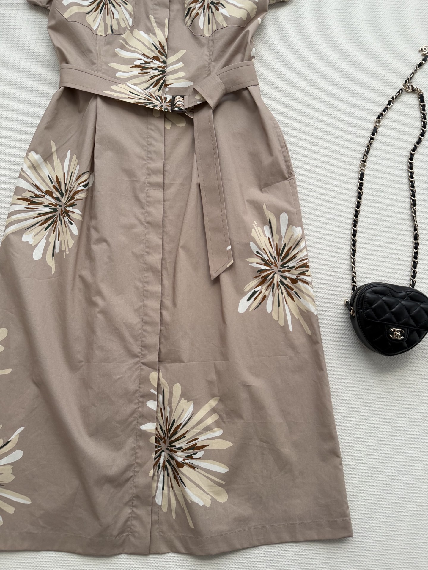 Brunello Cucinelli*🆕26SS新款印花连衣裙，采用高品质棉质面料，柔软舒适，适合春夏穿