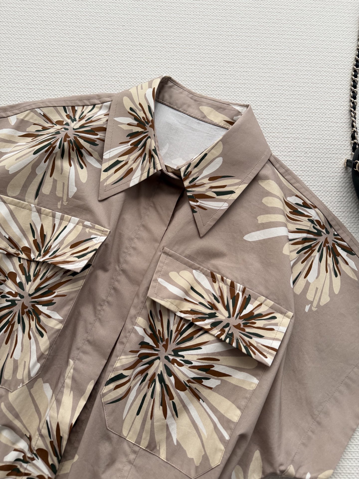 Brunello Cucinelli*🆕26SS新款印花连衣裙，采用高品质棉质面料，柔软舒适，适合春夏穿